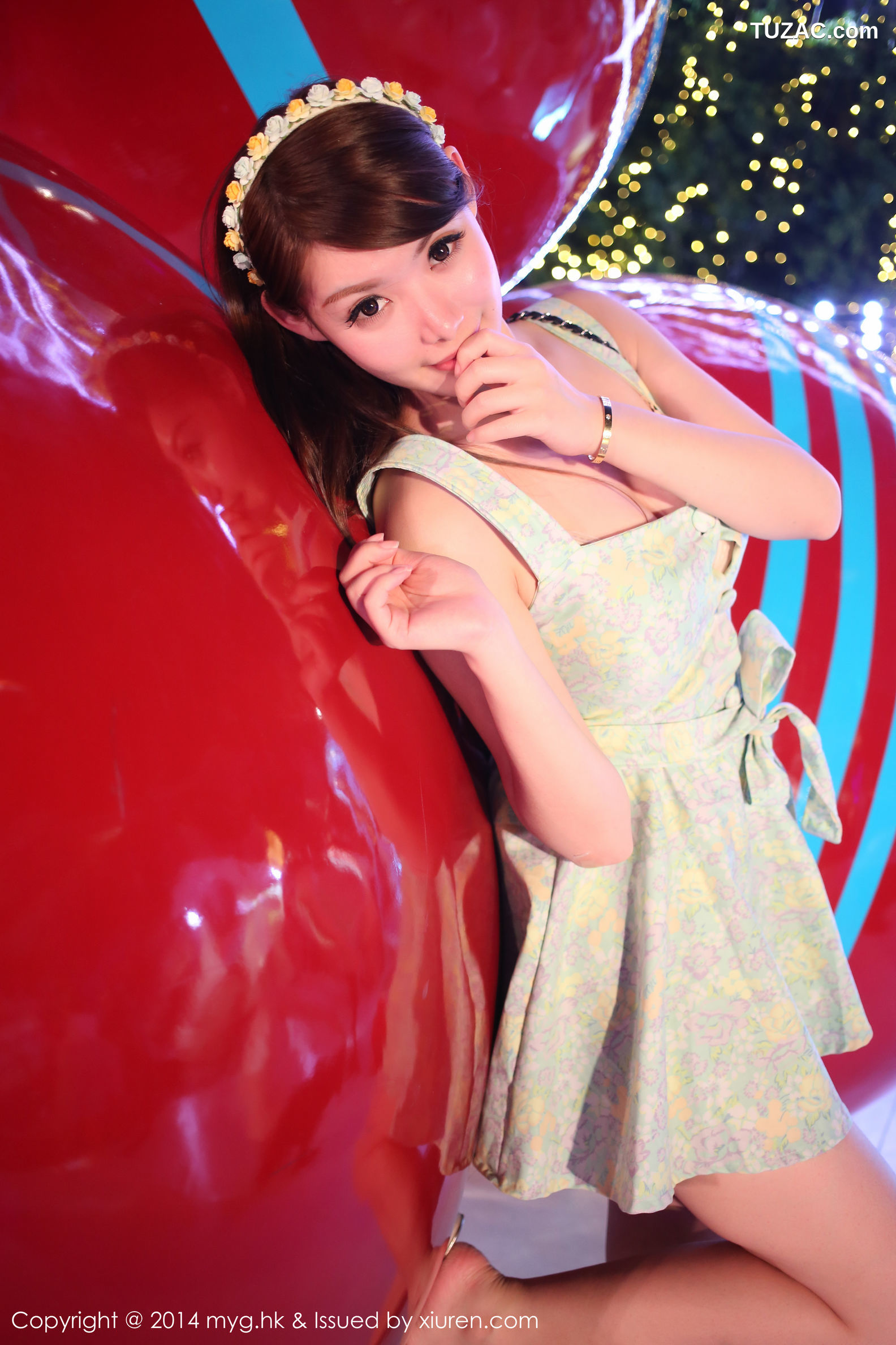MyGirl美媛馆-085-Mara醬-《泰国旅拍》性感内衣-短裙街拍-2014.12.26