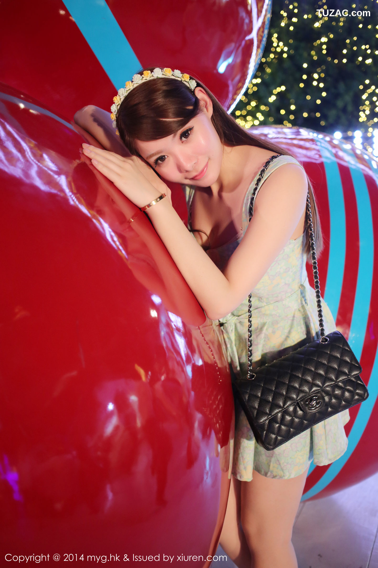 MyGirl美媛馆-085-Mara醬-《泰国旅拍》性感内衣-短裙街拍-2014.12.26