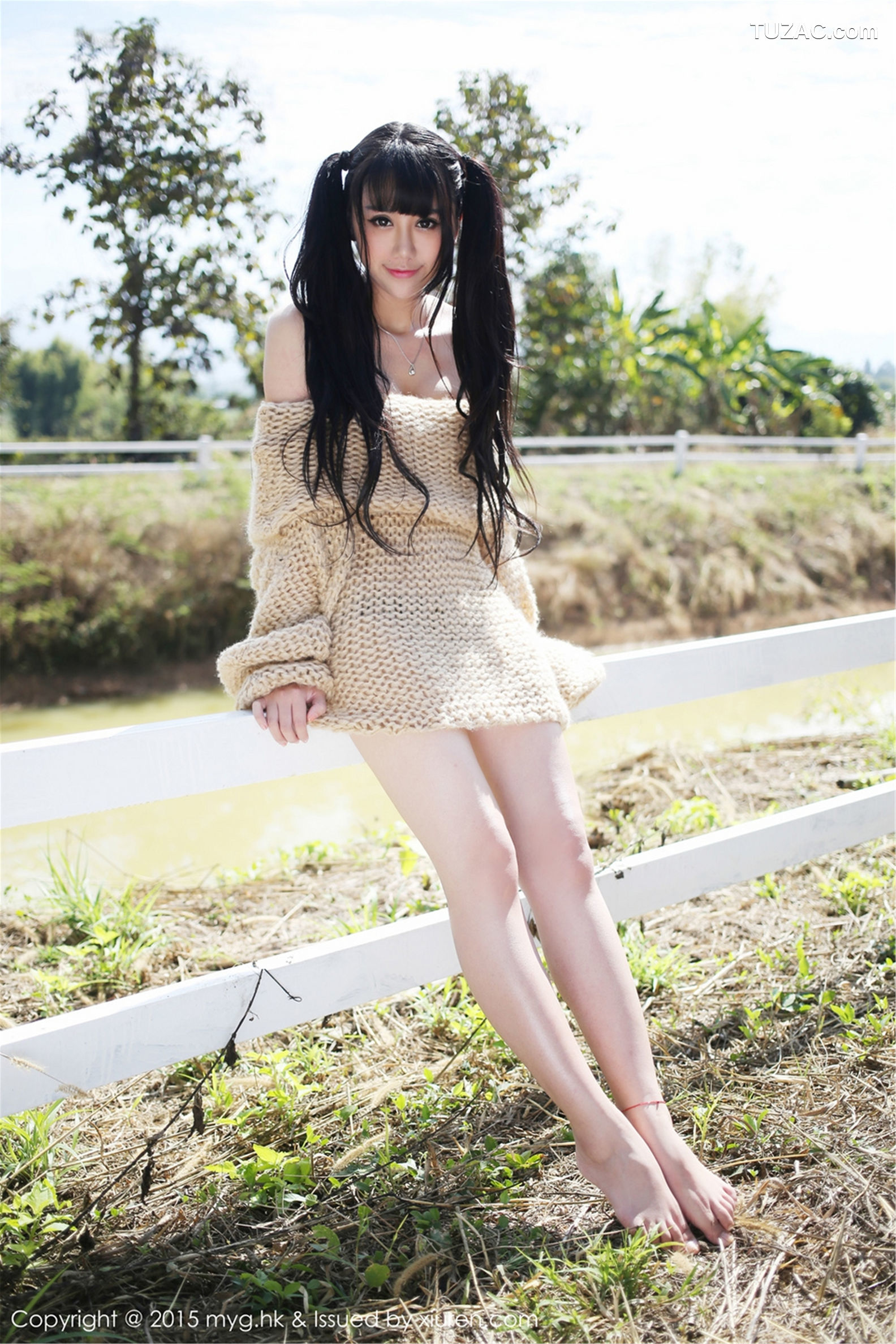MyGirl美媛馆-093-杨晓青儿-《极品清新短裙-内衣外拍》-2015.01.20