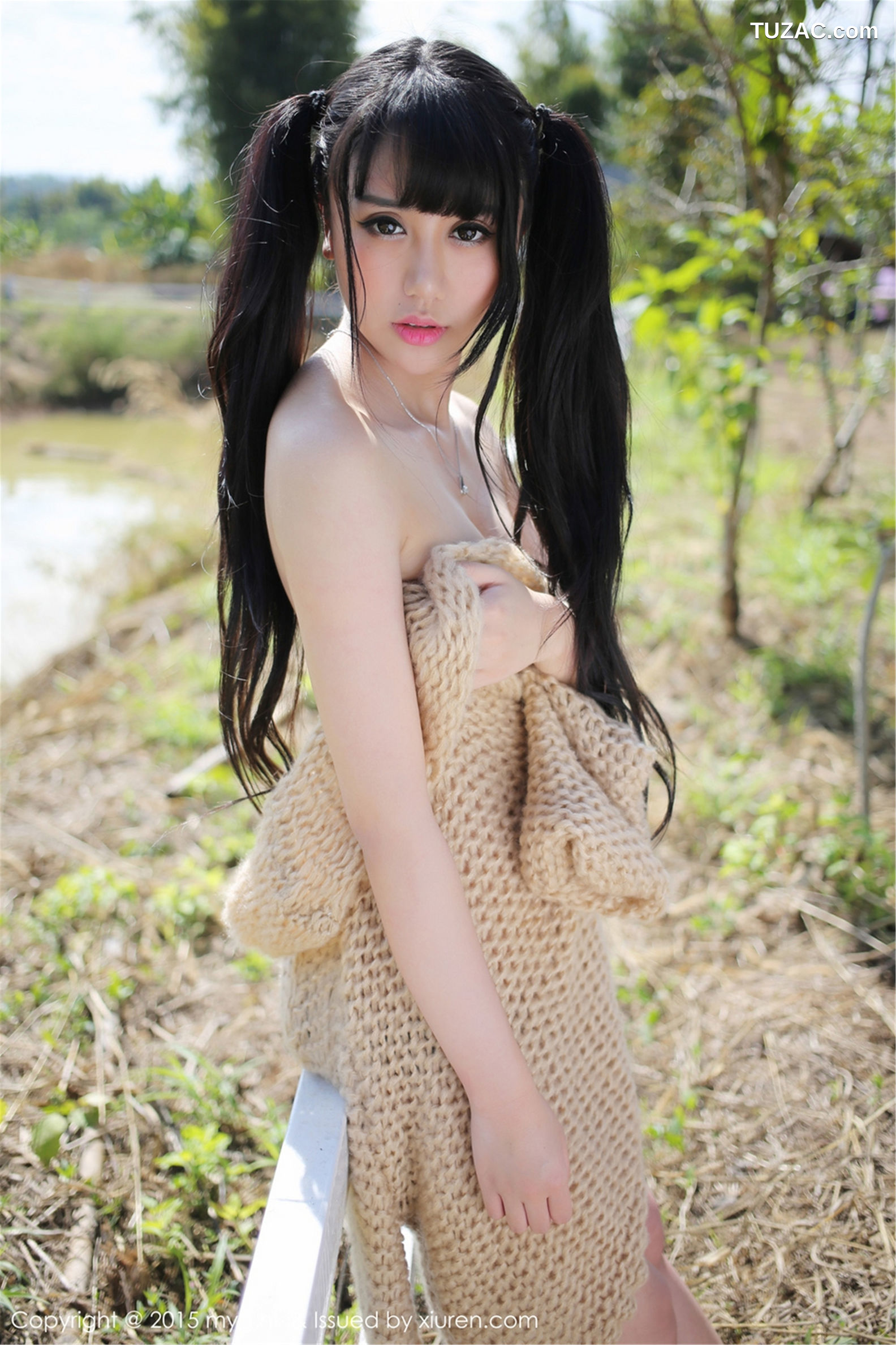 MyGirl美媛馆-093-杨晓青儿-《极品清新短裙-内衣外拍》-2015.01.20