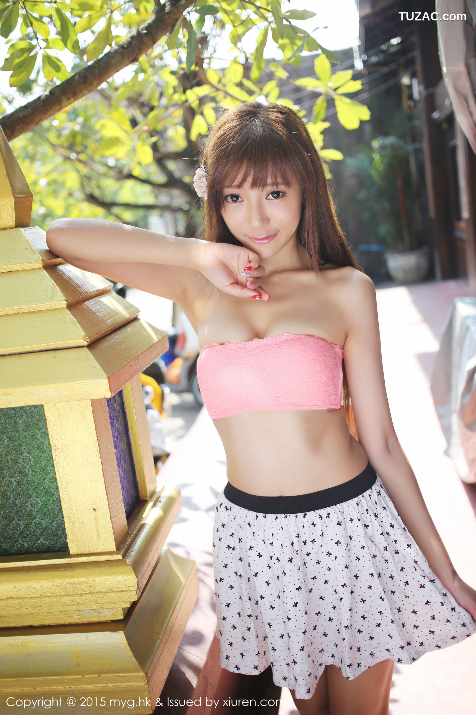 MyGirl美媛馆-098-王馨瑶-《泰国清迈旅拍》清新超短裙系列-2015.02.05