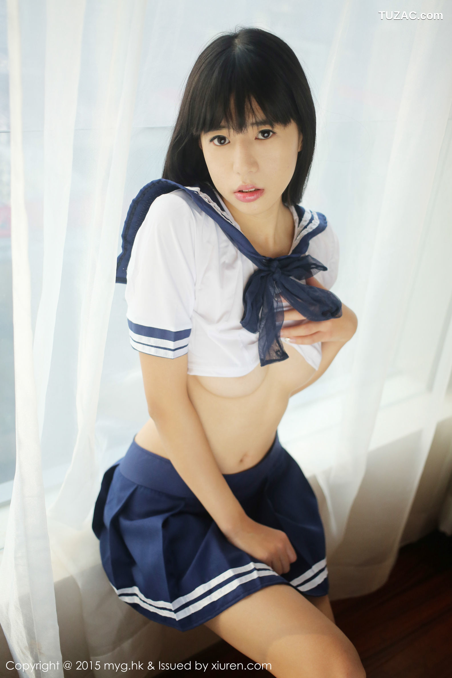 MyGirl美媛馆-184-Ellie艾栗栗-《水手服私房诱惑》-2015.12.22