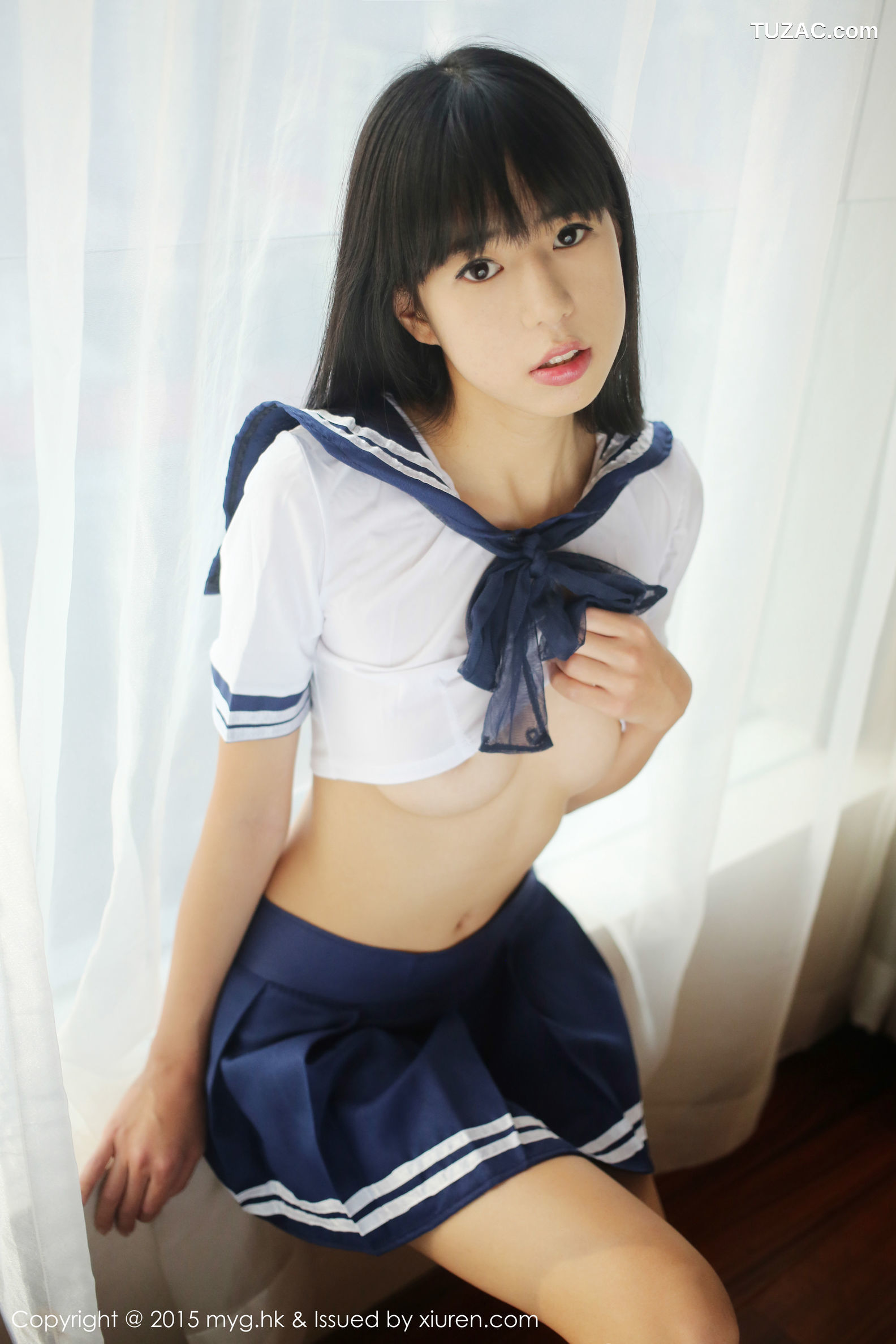 MyGirl美媛馆-184-Ellie艾栗栗-《水手服私房诱惑》-2015.12.22