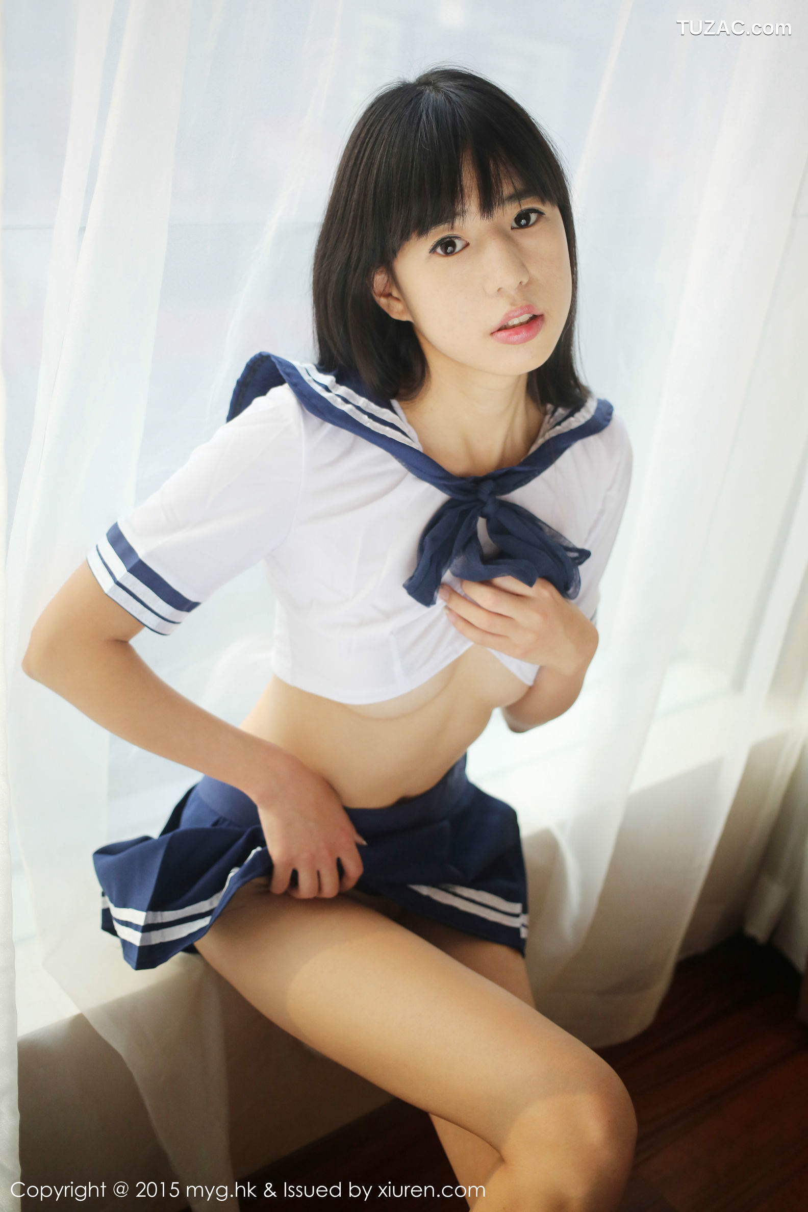 MyGirl美媛馆-184-Ellie艾栗栗-《水手服私房诱惑》-2015.12.22