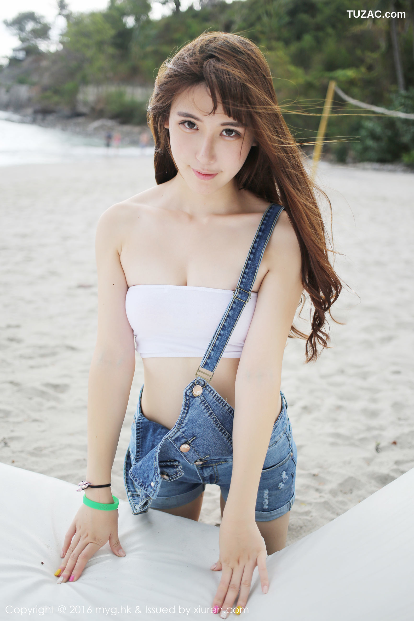 MyGirl美媛馆-191-熊吖Bobo-《龙目岛旅拍》海滩唯美清新系列-2016.02.13
