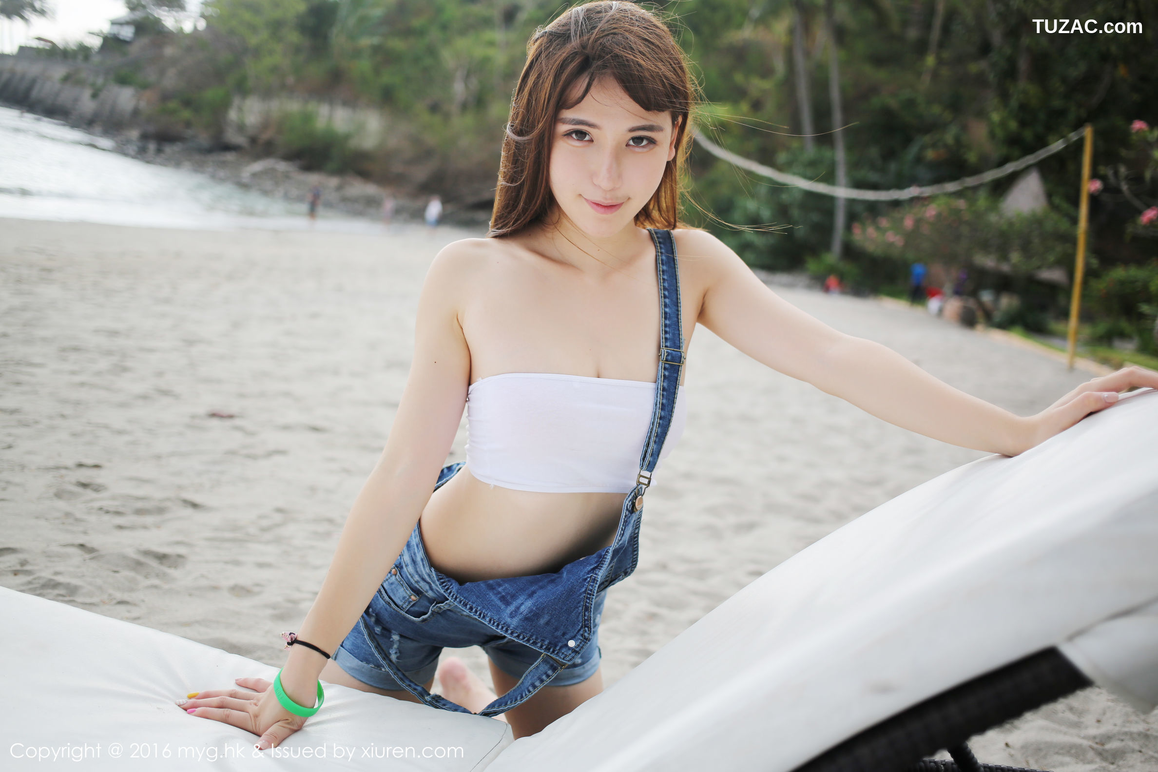 MyGirl美媛馆-191-熊吖Bobo-《龙目岛旅拍》海滩唯美清新系列-2016.02.13