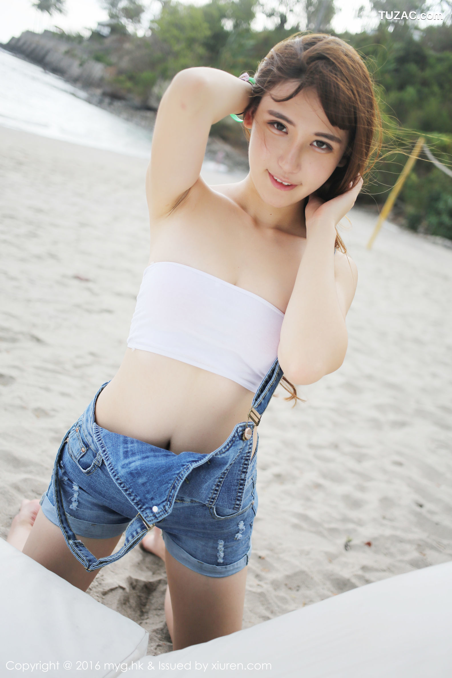 MyGirl美媛馆-191-熊吖Bobo-《龙目岛旅拍》海滩唯美清新系列-2016.02.13