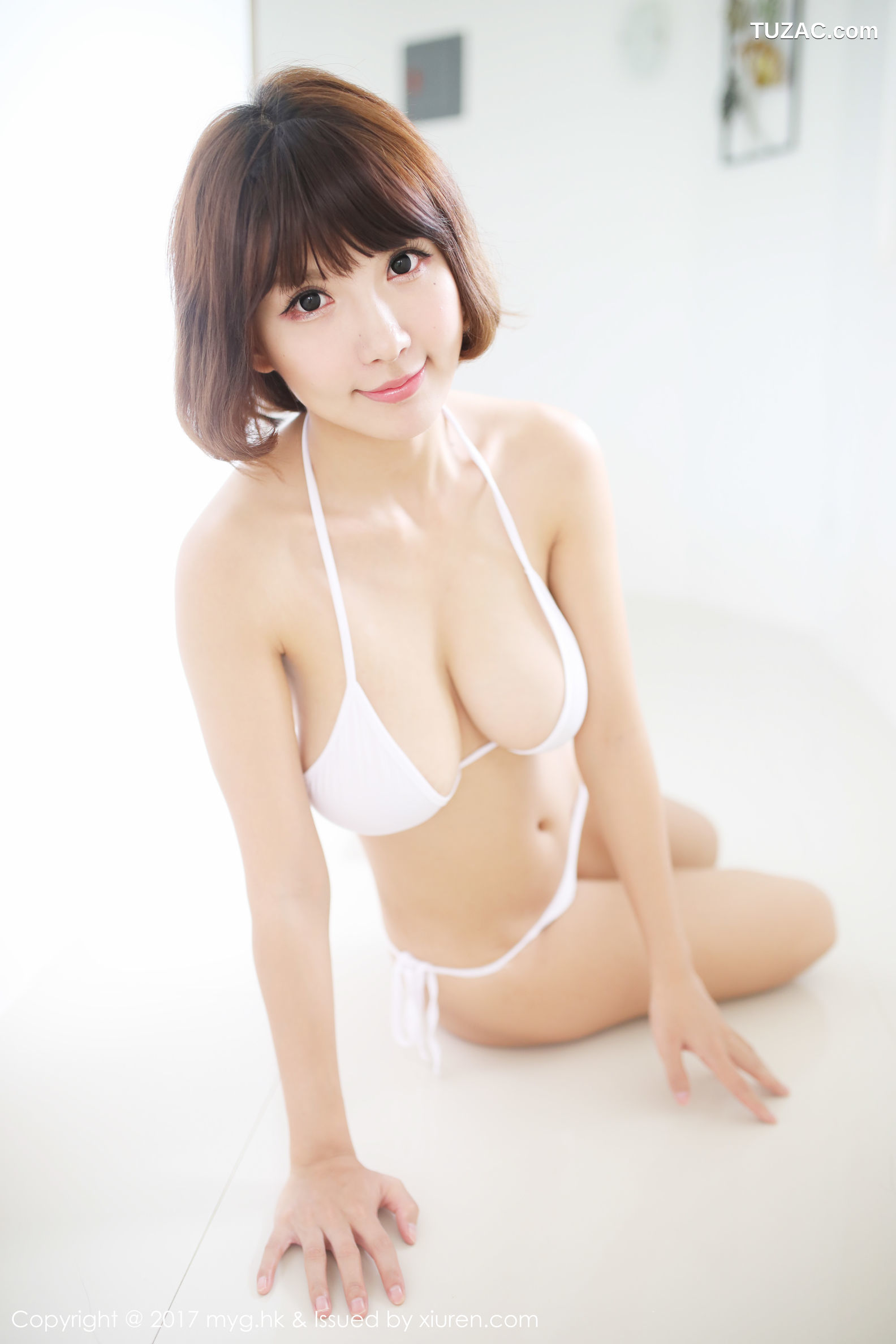 MyGirl美媛馆-262-晓茜Sunny-《无内裤牛仔内衣-性感比基尼》-2017.09.18