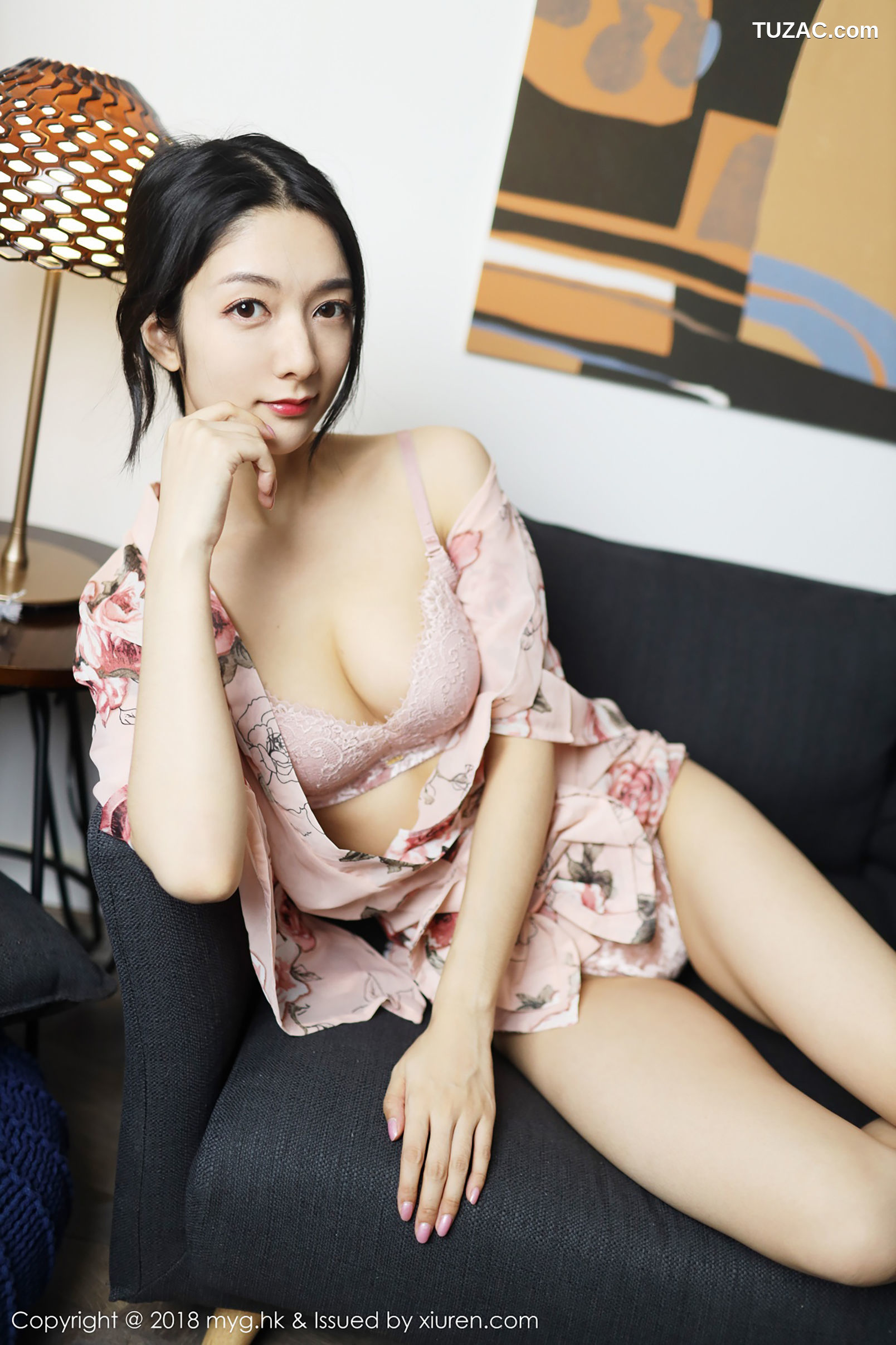 MyGirl美媛馆-334-Angela喜欢猫-《丰润迷人的性感内衣私房》-2018.12.12