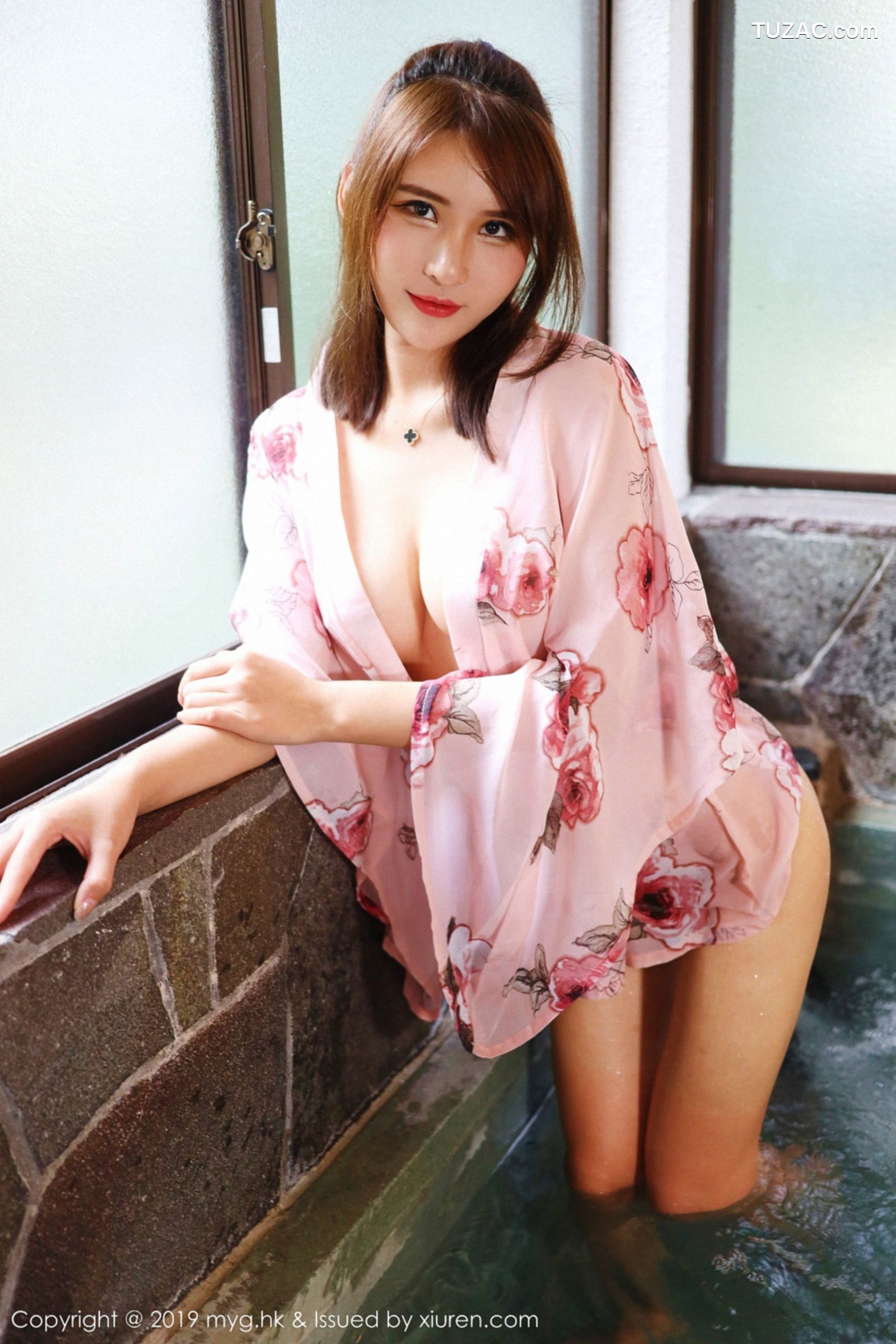 MyGirl美媛馆-345-尹菲-《日本旅拍浴池湿身》-2019.02.15