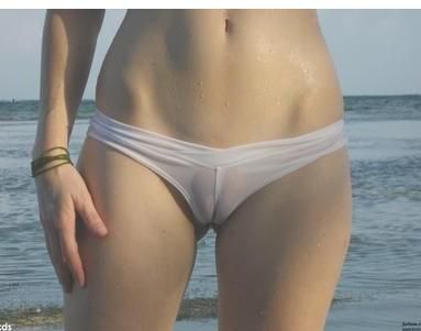 宅男福利 骆驼趾美女合集