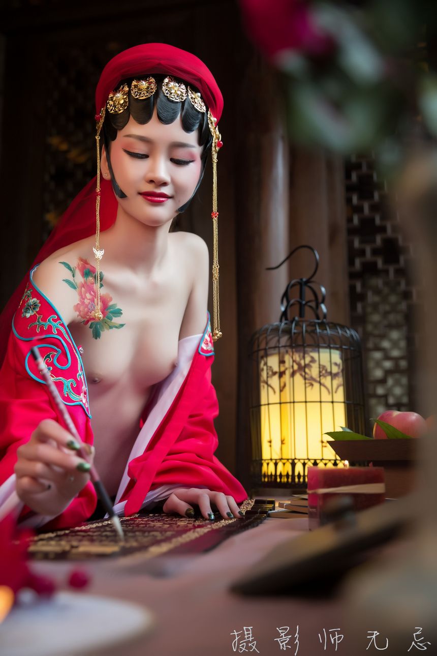 无忌影社出品春节特辑海棠春无圣光套图[58P]