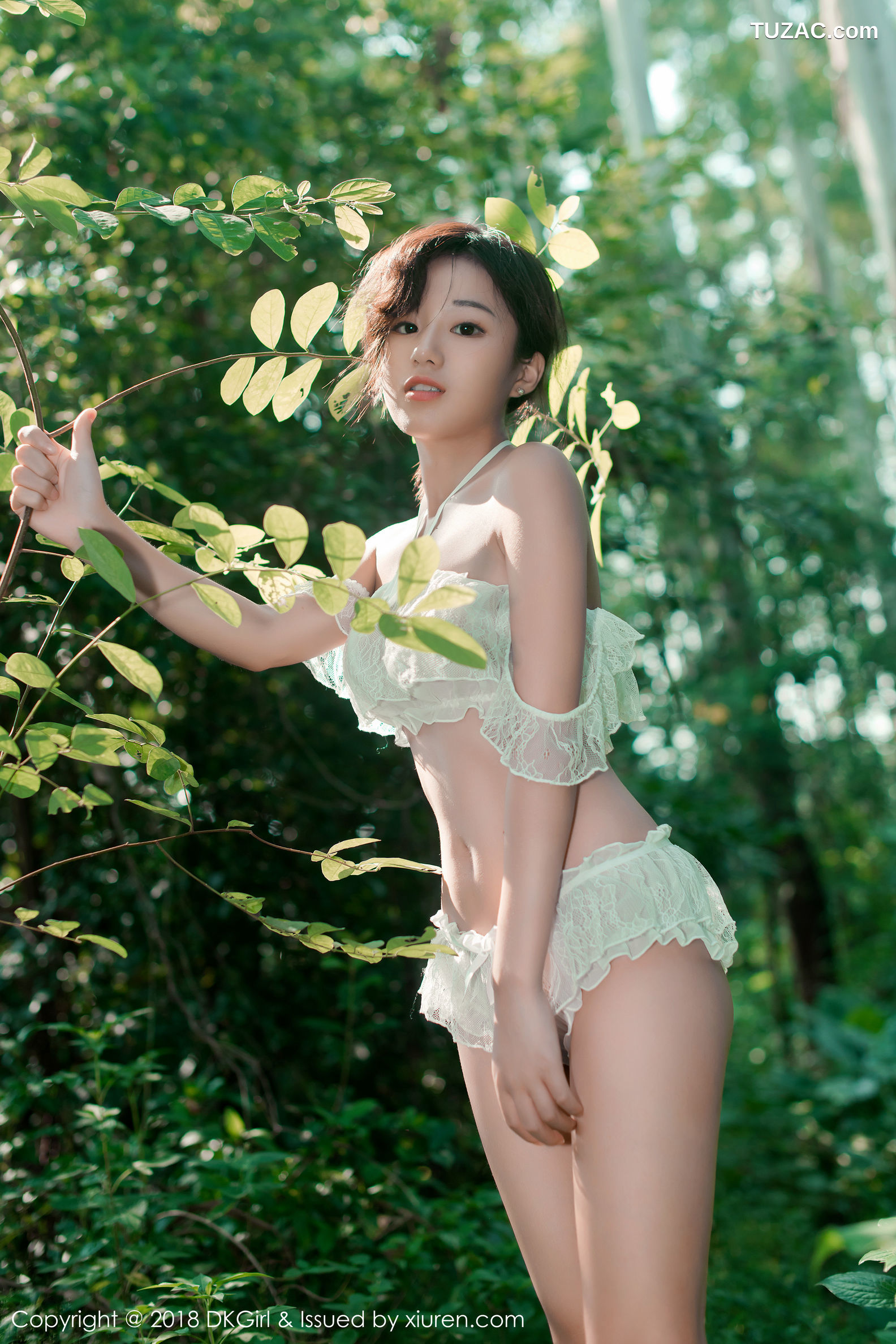 DKGirl御女郎-090-仓井优香-户外露出清新养眼