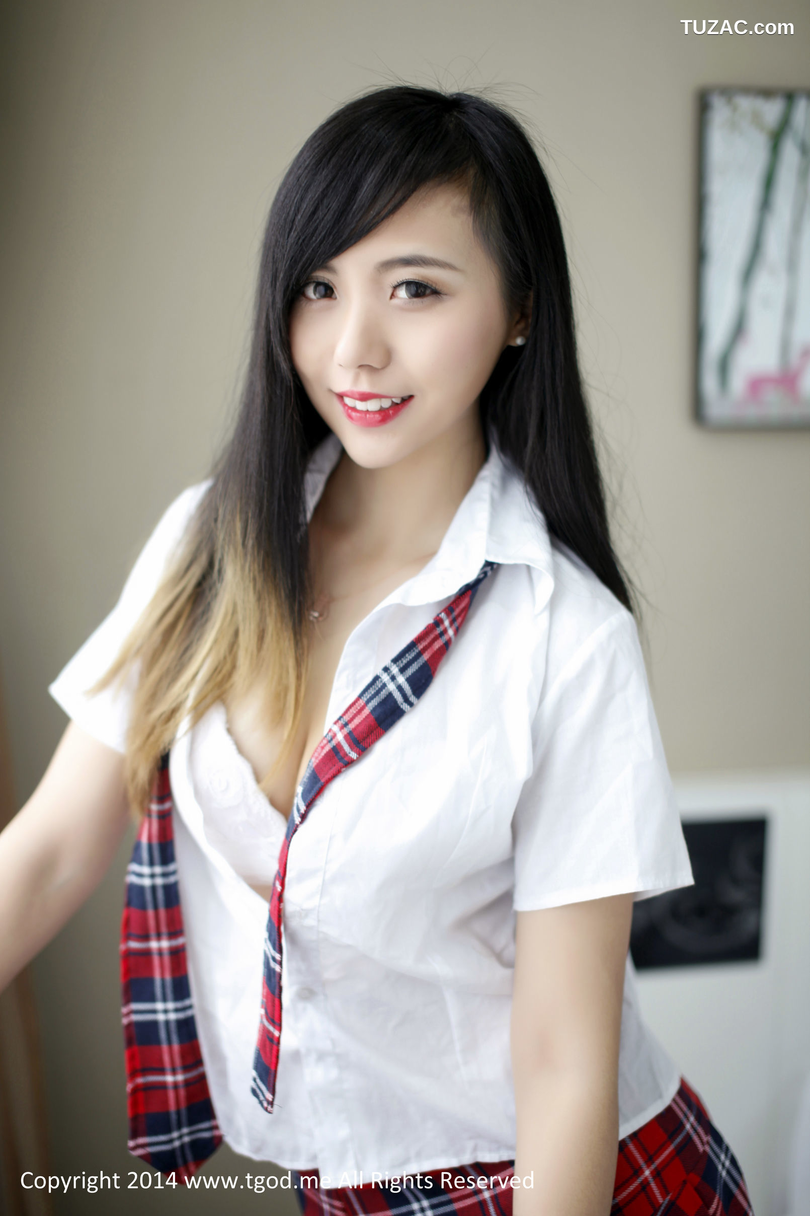 TGOD推女神-2014.12.23-谢忱倬-《平安夜校服的诱惑》
