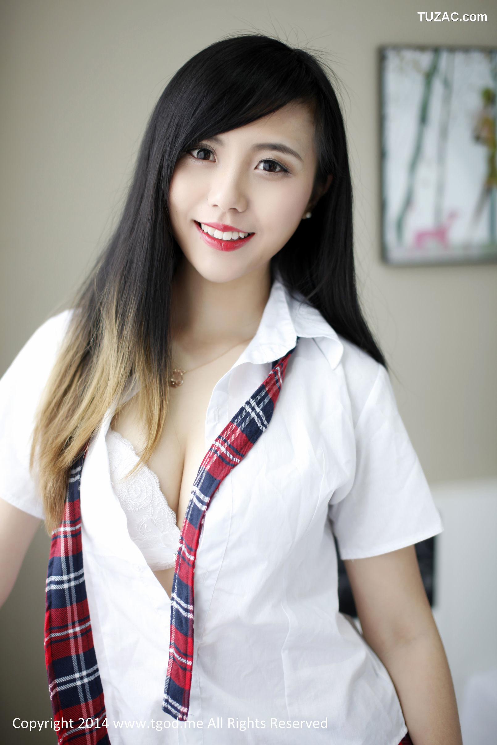 TGOD推女神-2014.12.23-谢忱倬-《平安夜校服的诱惑》