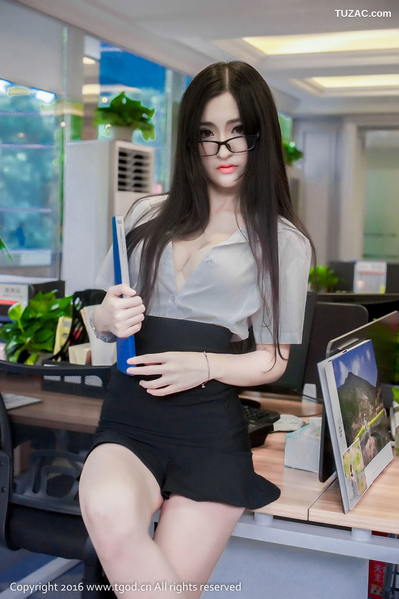 TGOD推女神-2016.07.17-沈梦瑶G-《制服诱惑不可挡》