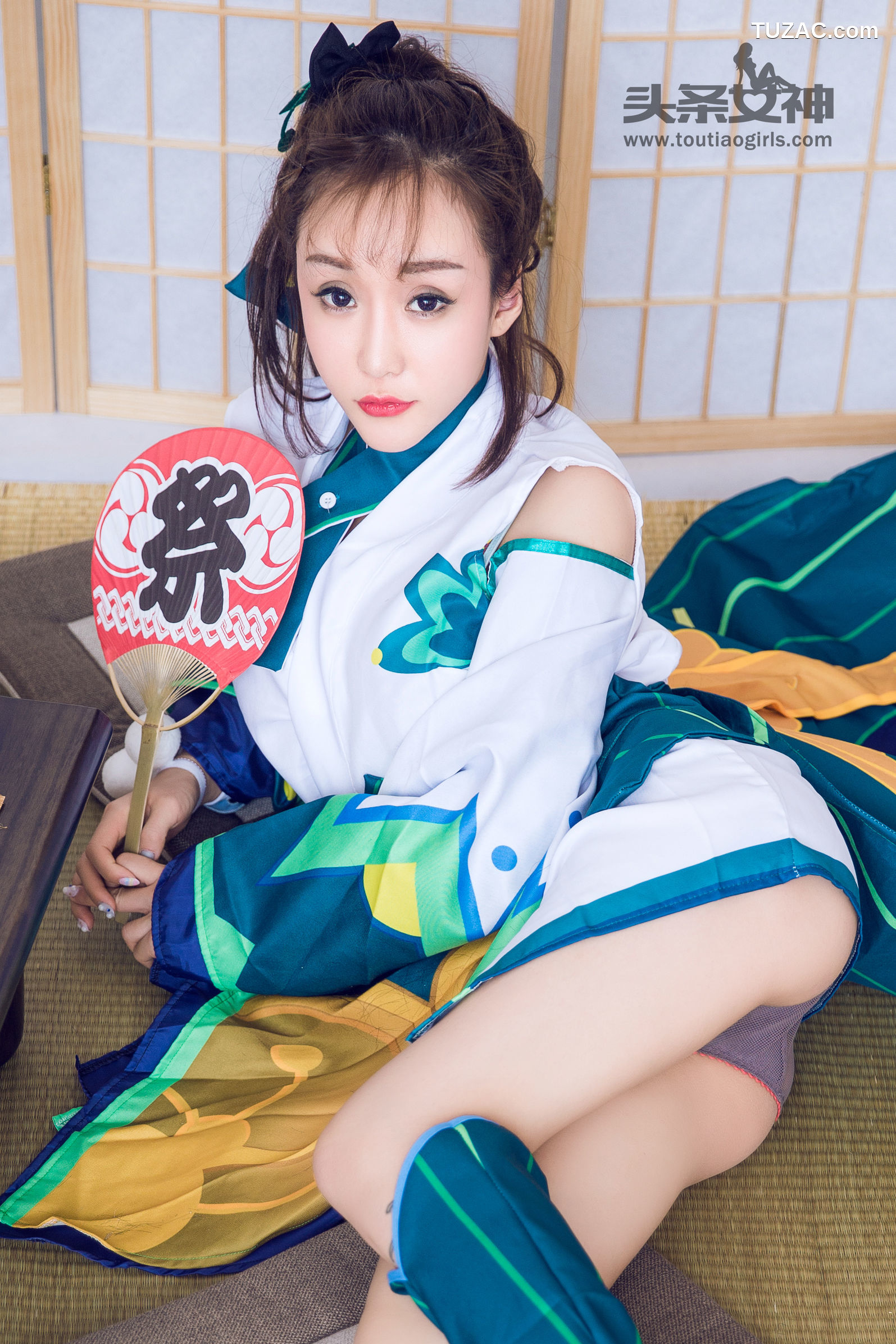 TouTiao头条女神-2017.03.25-米粒儿-《御魂莹草COS》