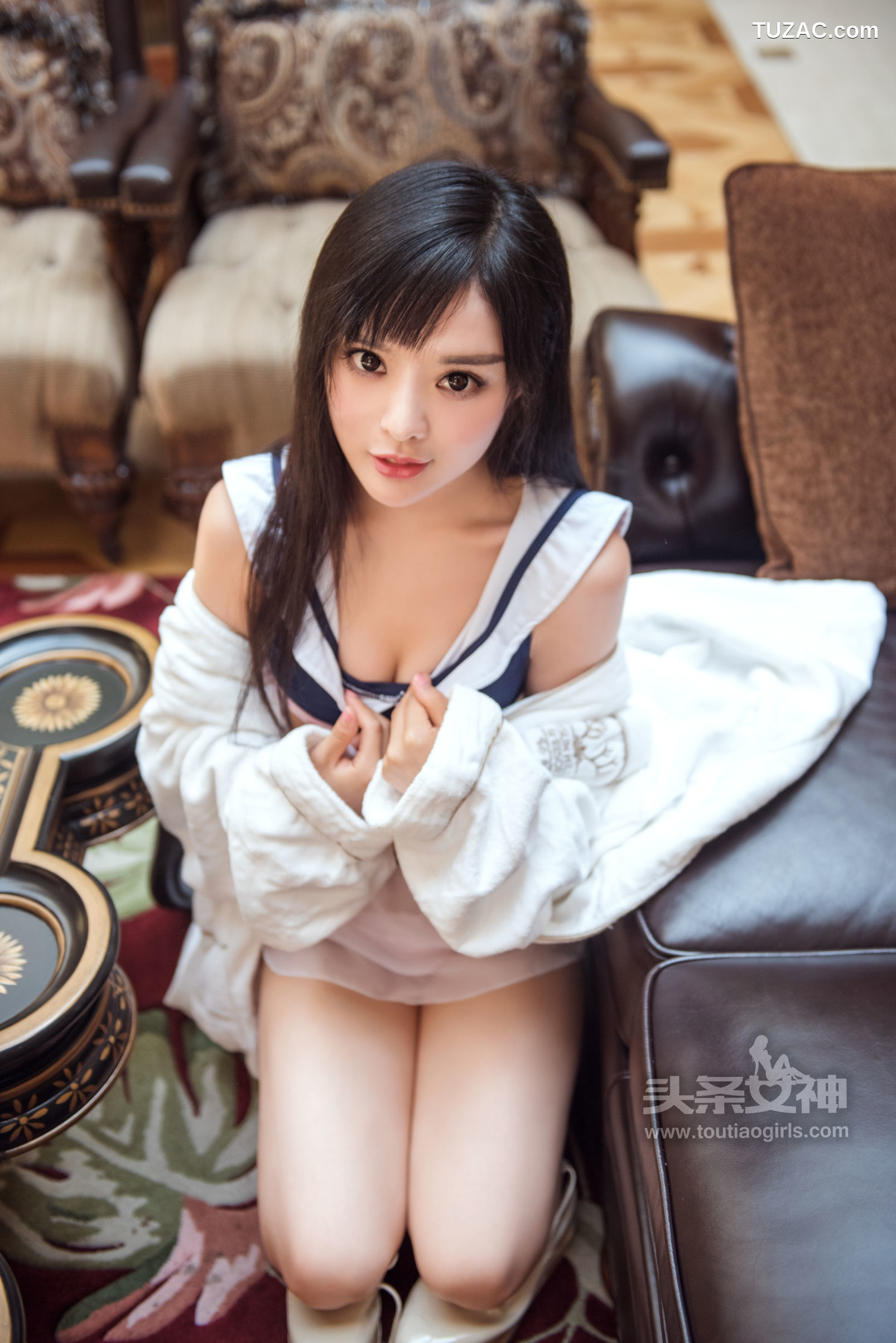 TouTiao头条女神-2017.08.15-周熙妍-《幻想萝莉》-学生服