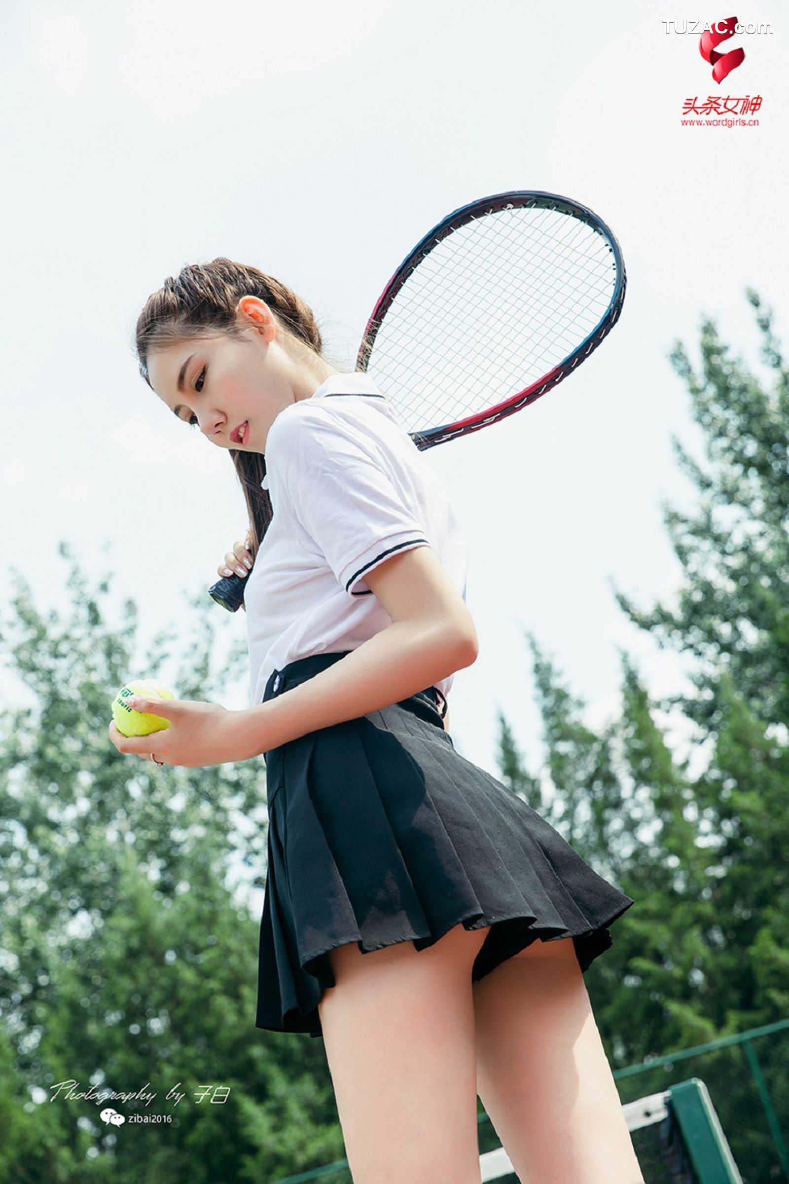 TouTiao头条女神-2019.07.13-莎伦-《我是网球美少女》