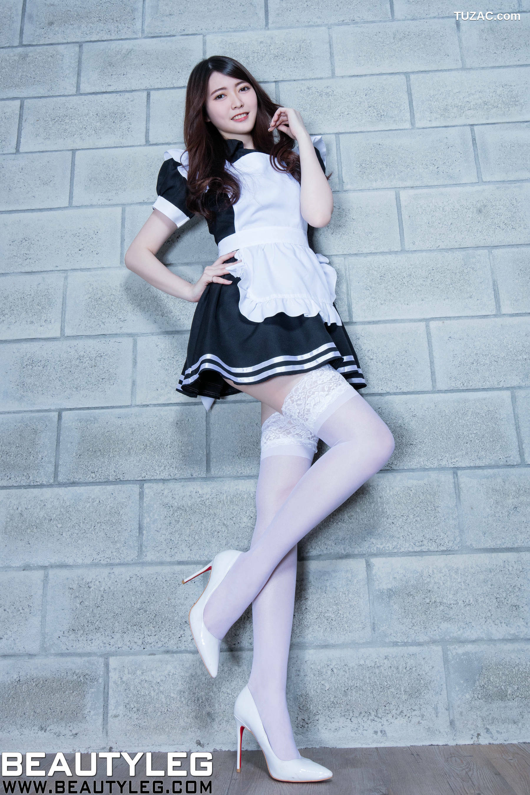 Beautyleg_腿模黄品瑄Brindy《黑丝旗袍+套裙+女仆》 No.1543 美腿写真集[66P]