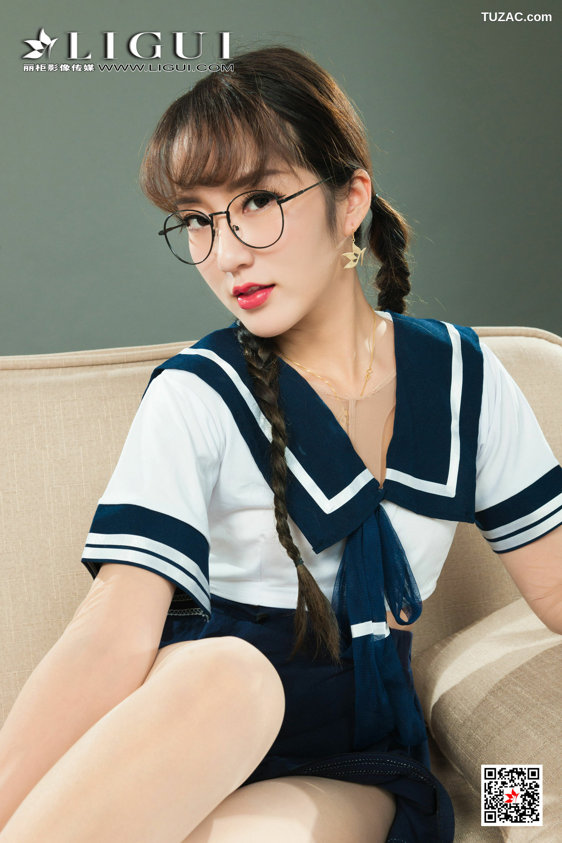 丽柜_ 2021.01.20 汐汐 丝足美腿套图[64P]