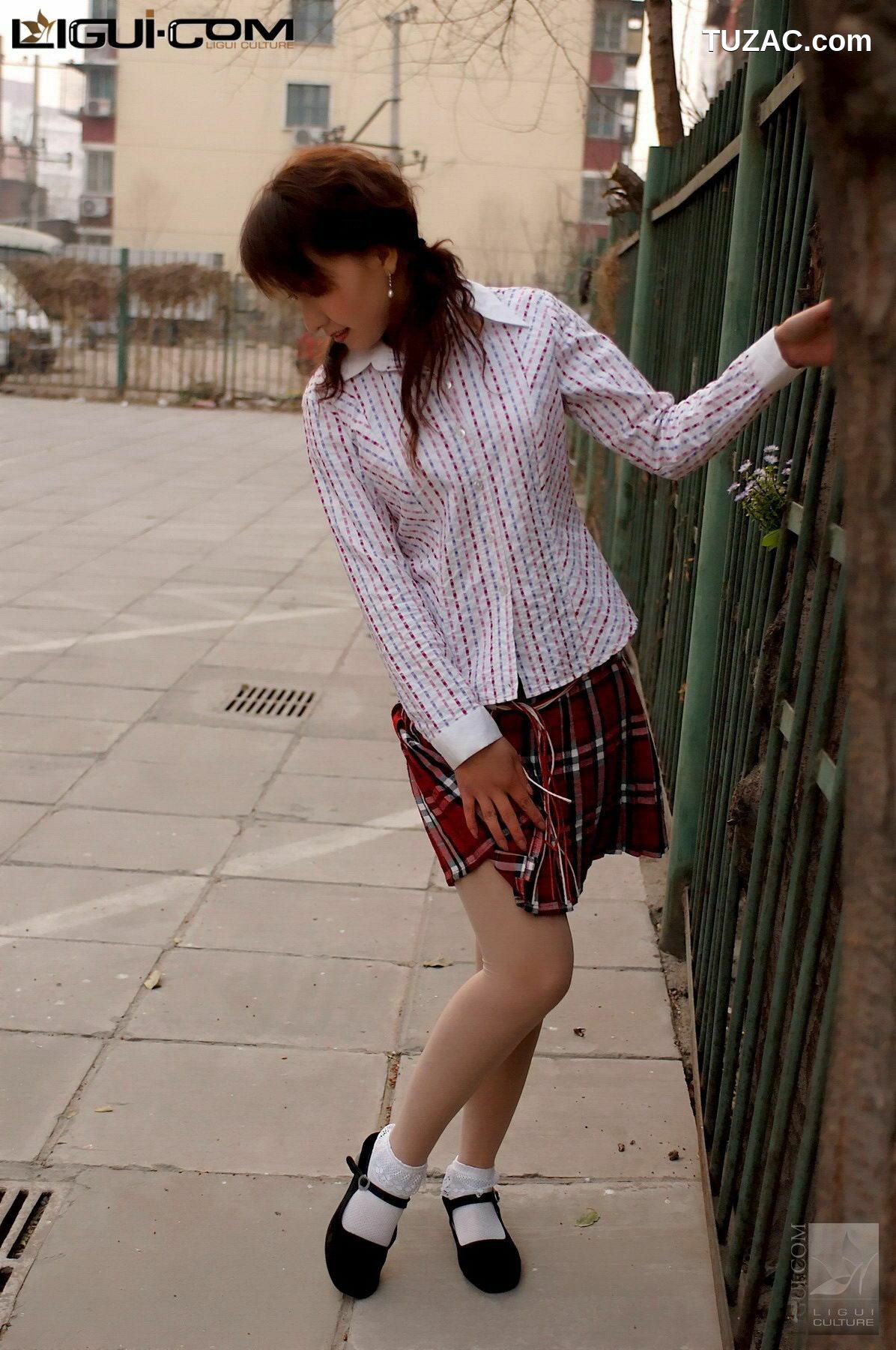 丽柜_ Model 英子《初恋布鞋女孩》丝足写真图片[70P]