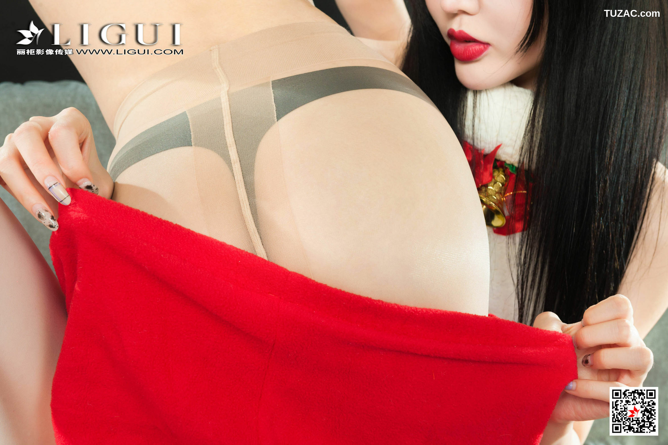丽柜_ Model 蕊蕊&amp;凉儿 - 圣诞丝足秀[93P]