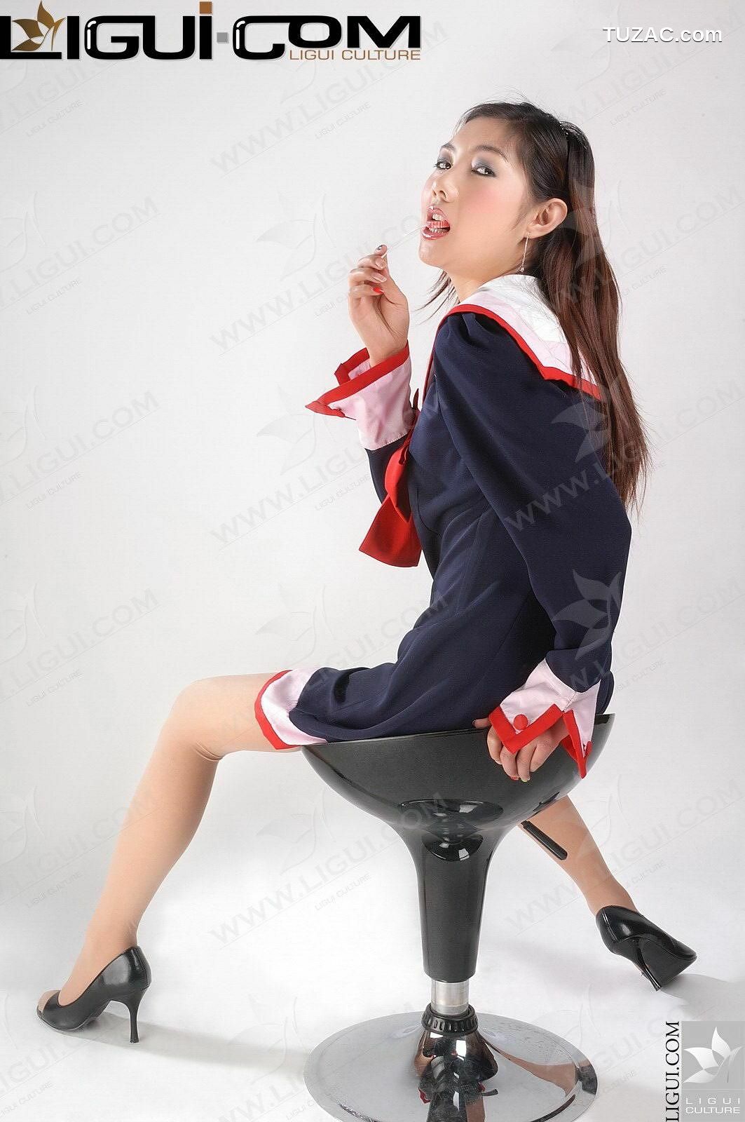 丽柜_Model 丝丝《学生年代的青春幻想》 丝足写真图片[80P]