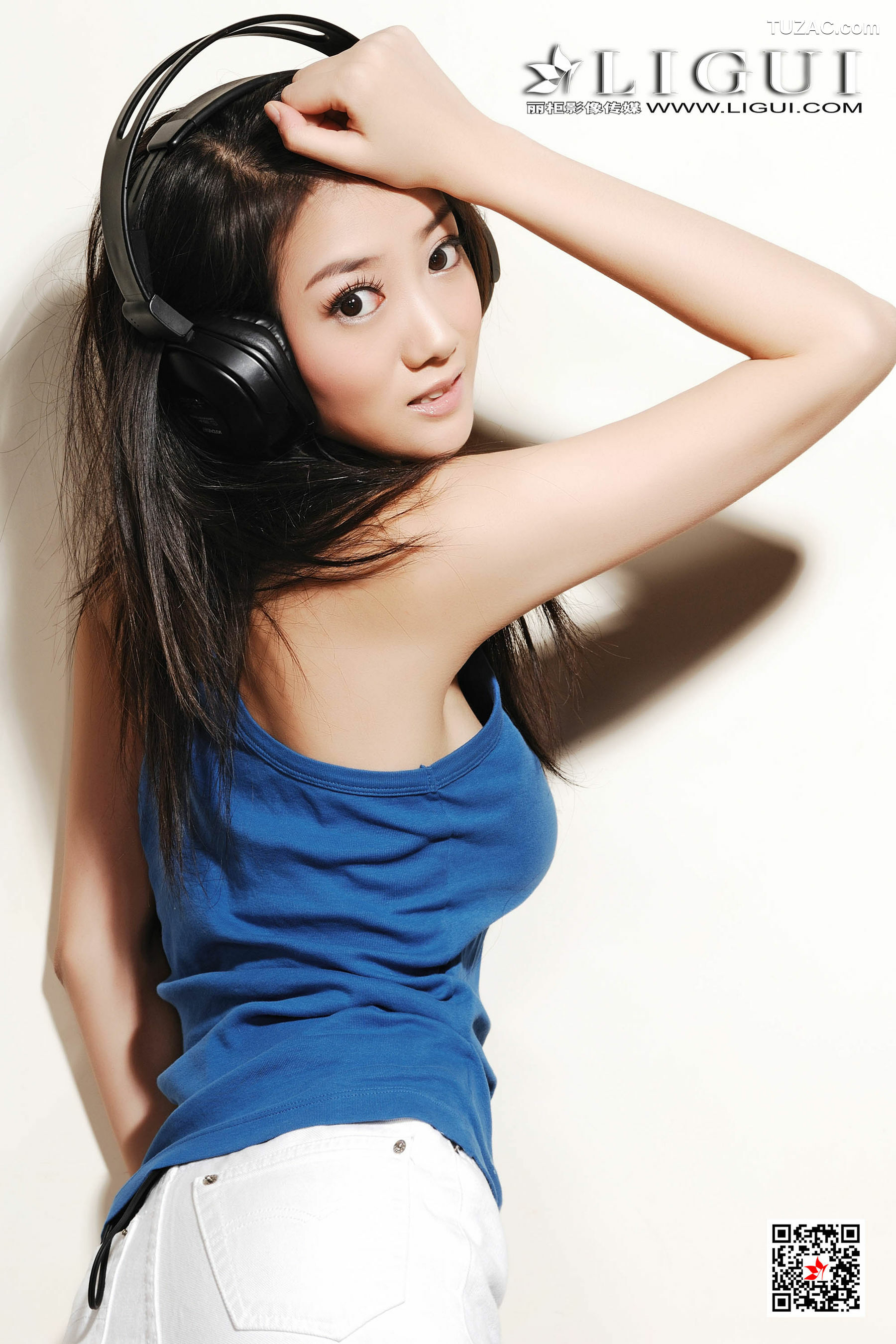 丽柜_Model 亚男《水果黑丝少女》 写真集[41P]