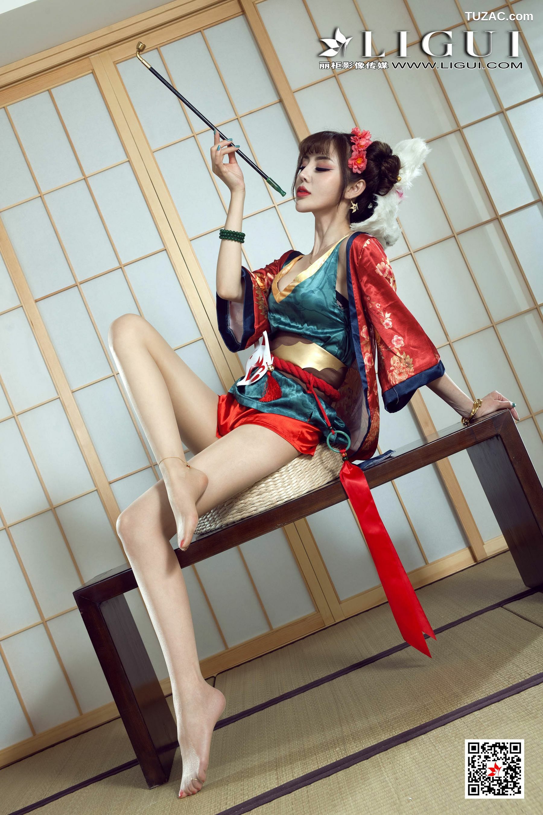 丽柜_Model 凉儿《古典玉足》 写真集[56P]