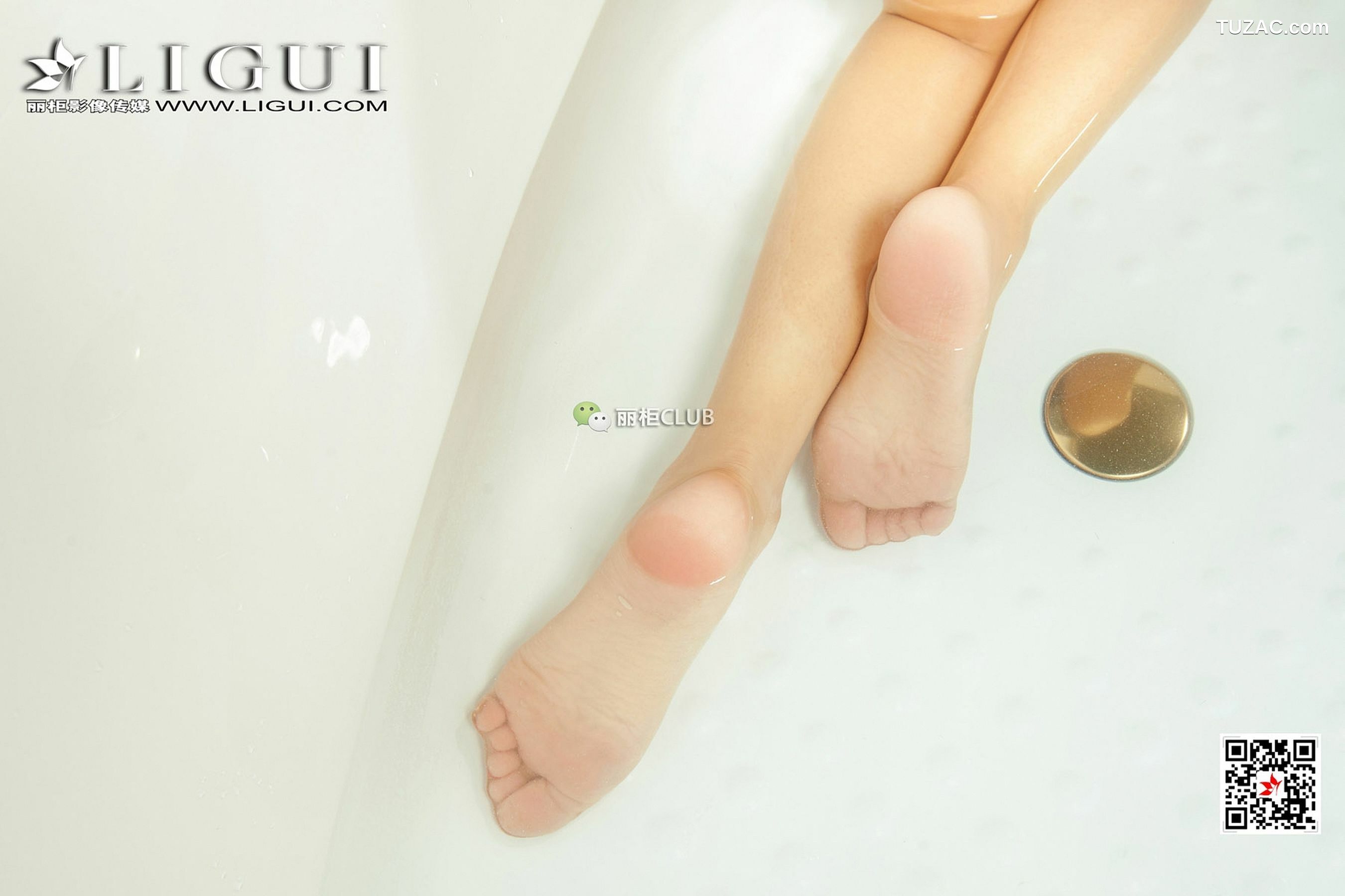 丽柜_Model 悠悠《浴缸玉足》 写真集[69P]