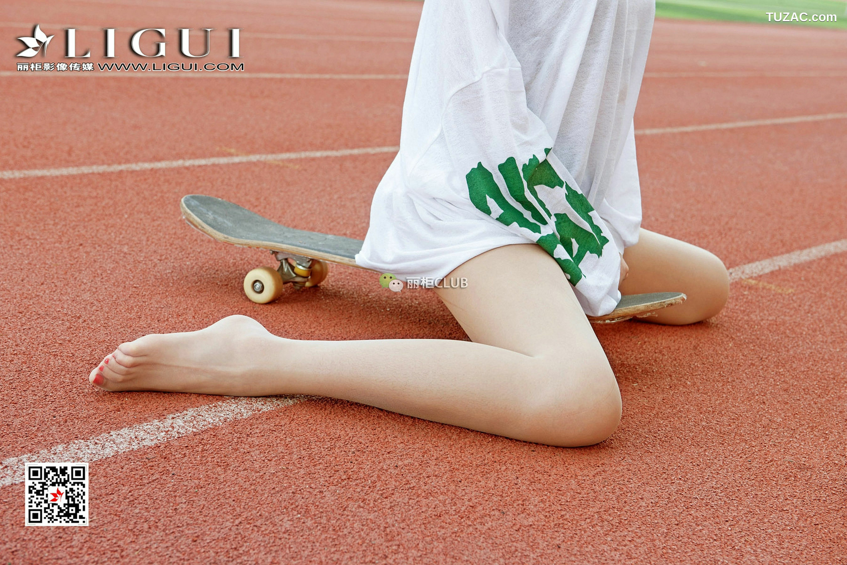 丽柜_Model 筱筱《滑板少女丝足全套》 写真集[90P]