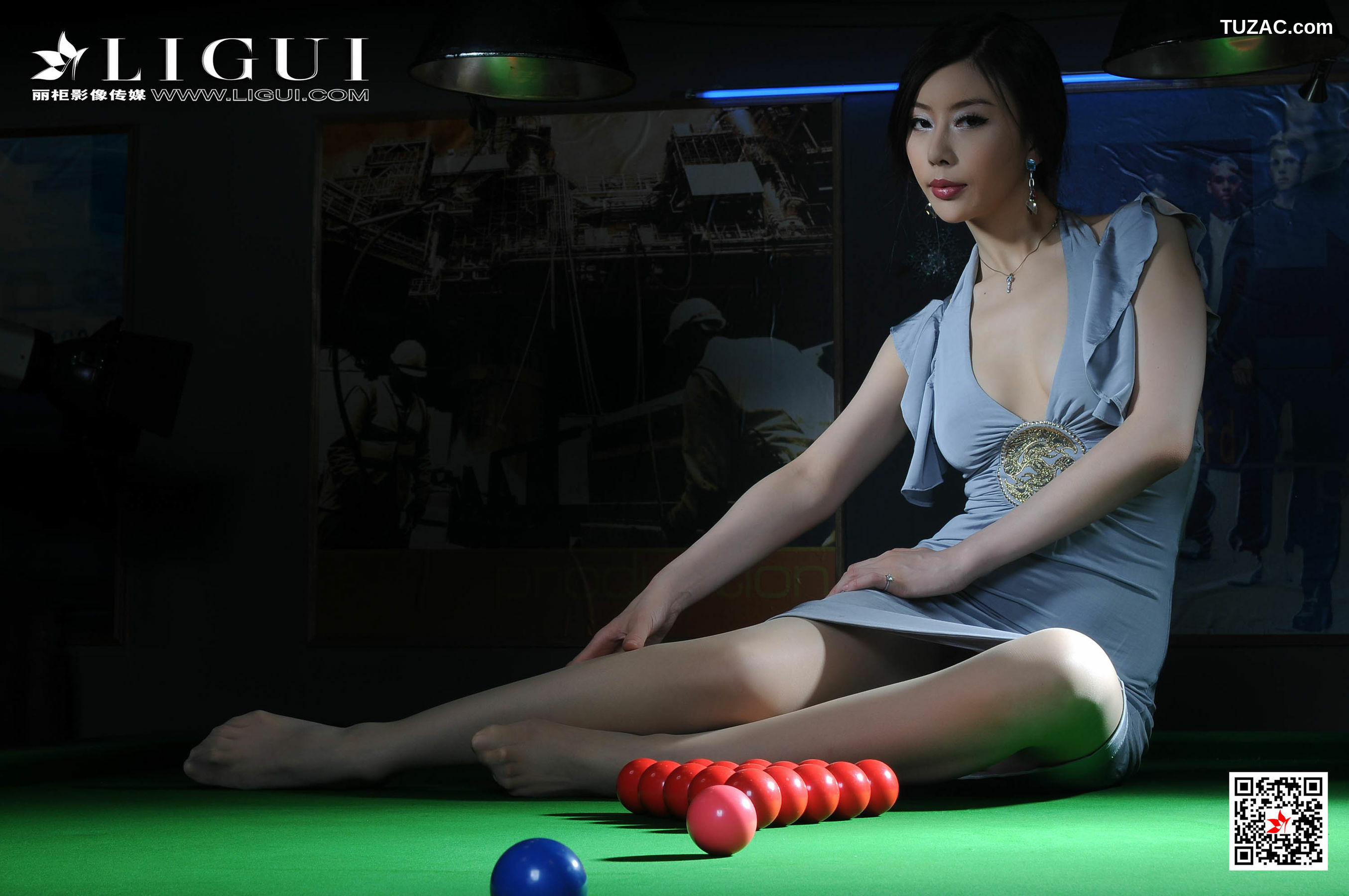 丽柜_Model 车洋《桌球女郎》 写真集[60P]