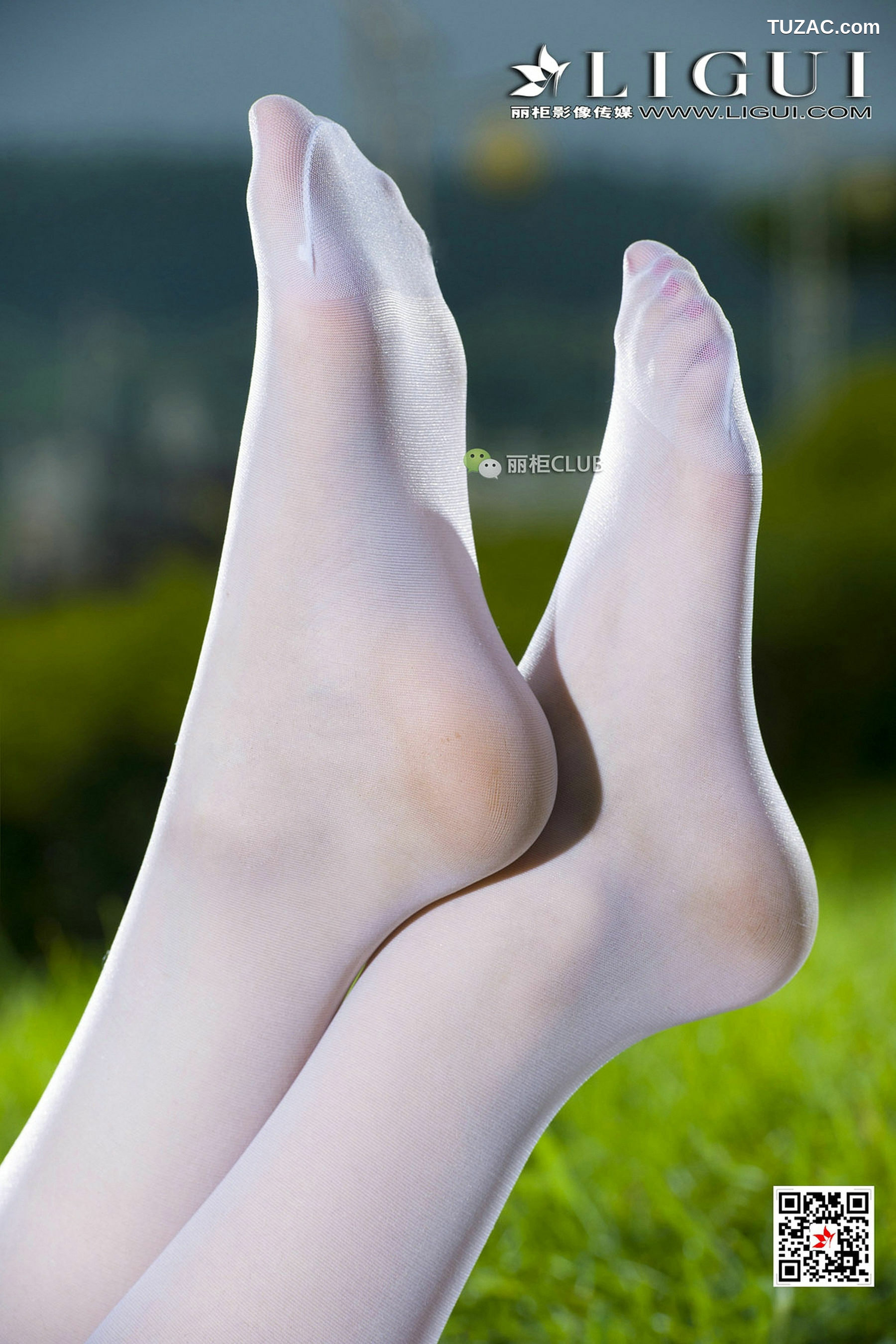 丽柜_Model 雪儿《夜空白丝》 写真集[82P]