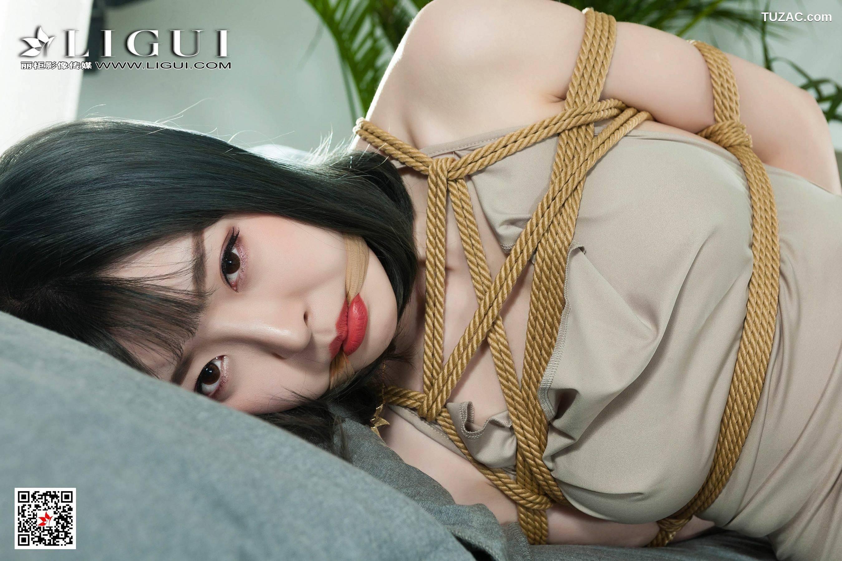 丽柜_思航《肉丝绳艺捆绑》 网络丽人 写真集[91P]