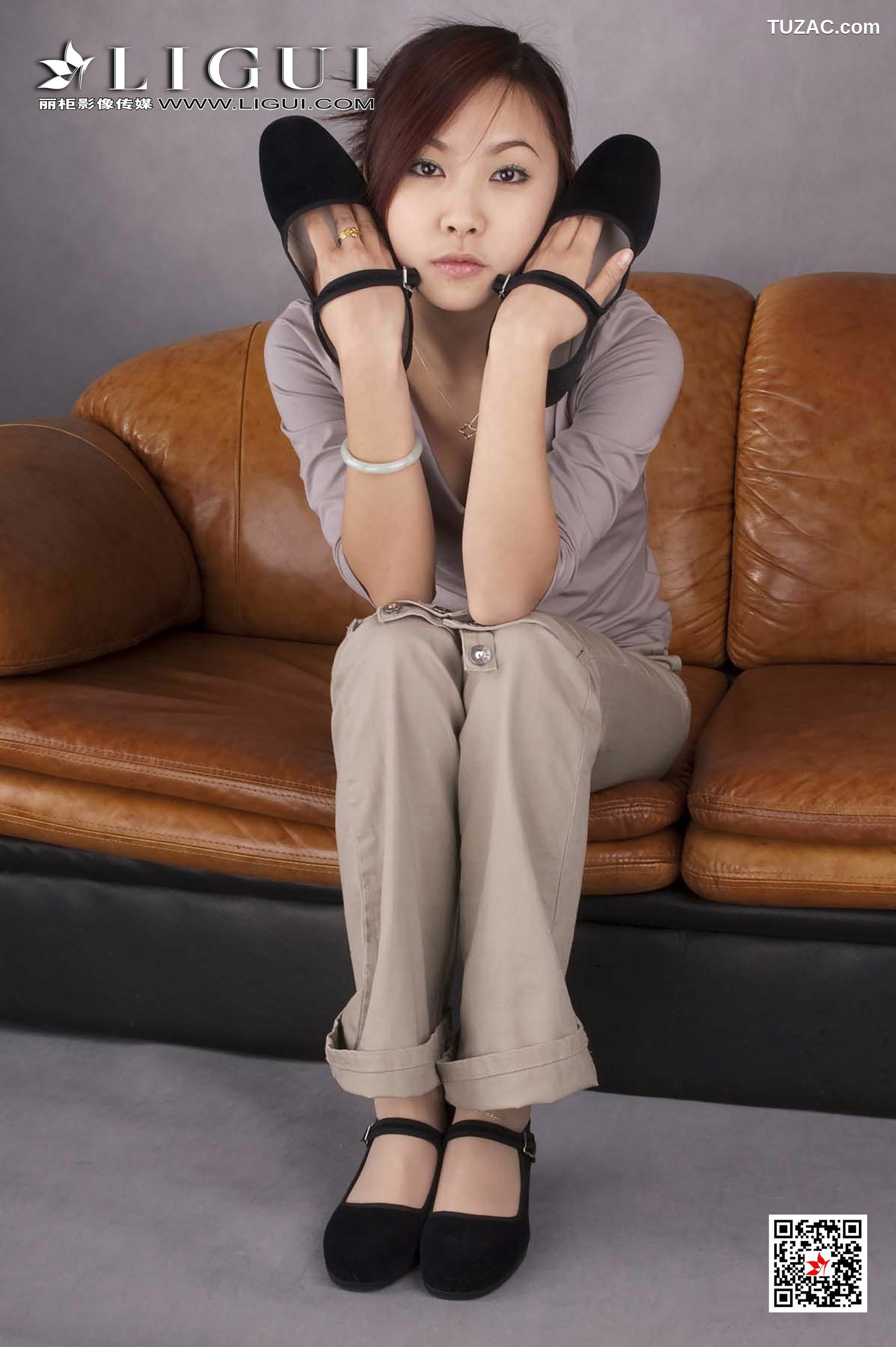 丽柜_雅诗《复古美脚》 网络丽人 写真集[79P]