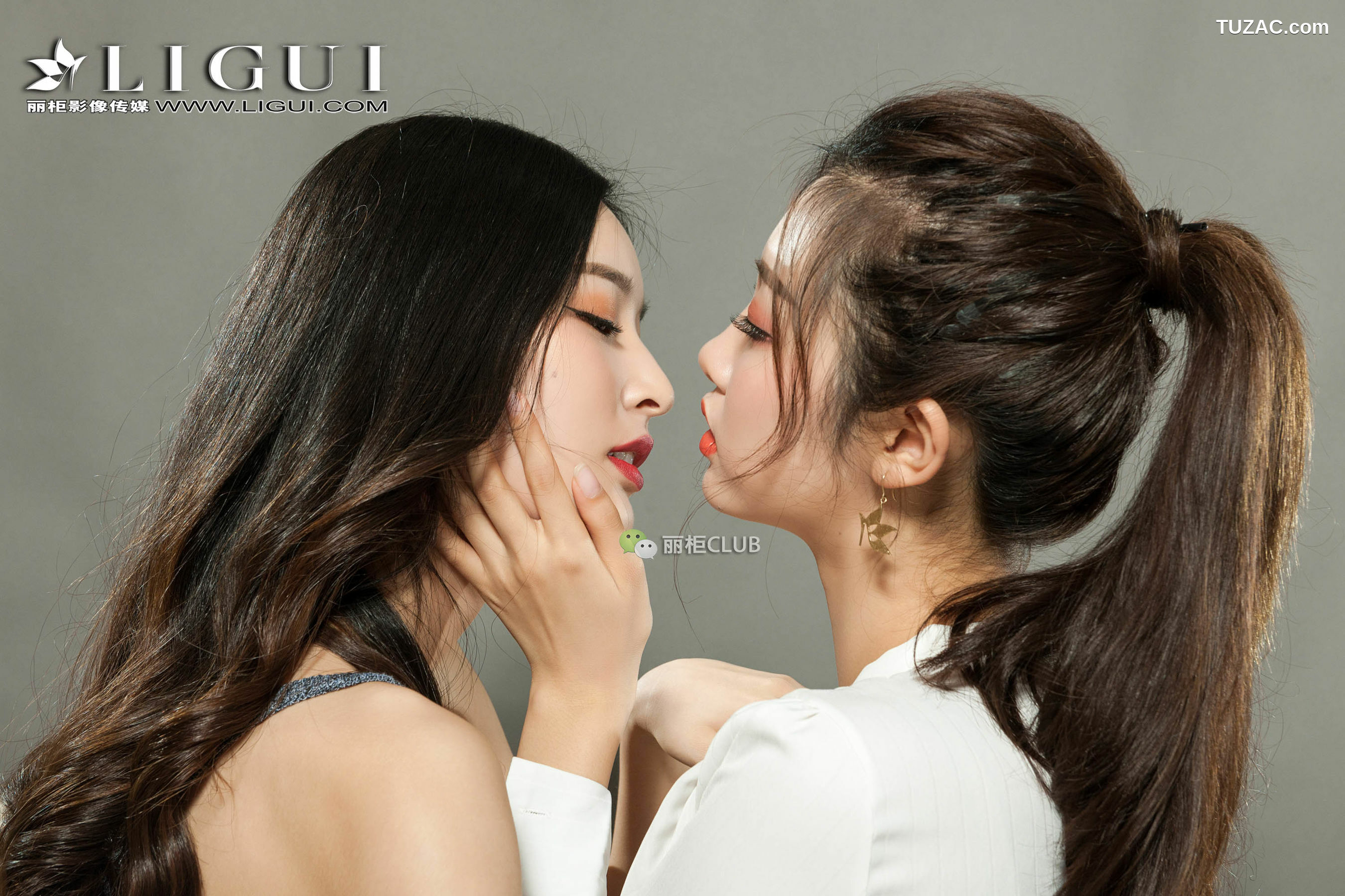丽柜_雪糕&amp;amp;筱筱《姐妹花丝足诱惑》 美腿丝足写真集[80P]