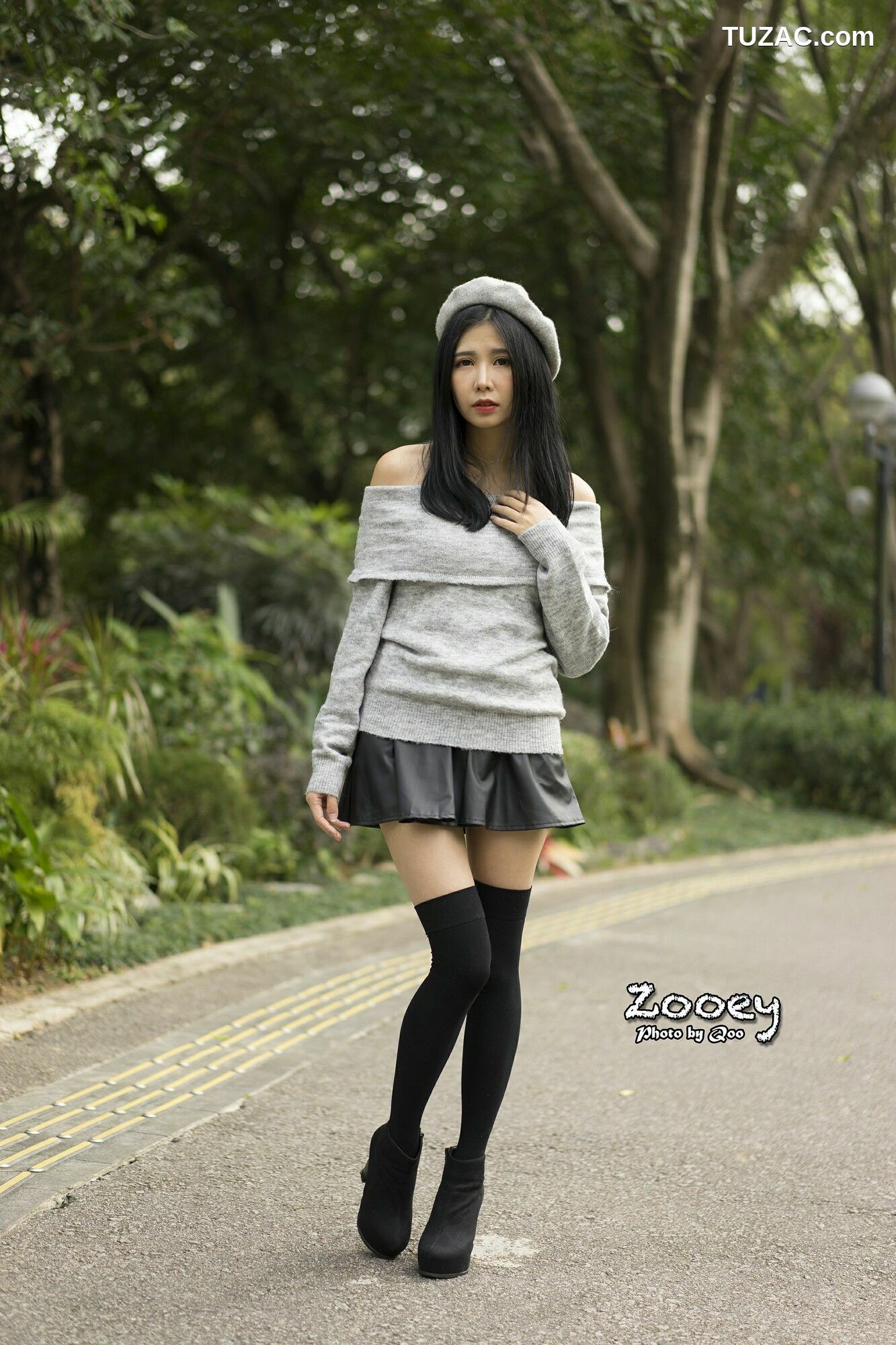 台湾正妹_ Zooey《外拍小清新3套服装》 写真集[62P]