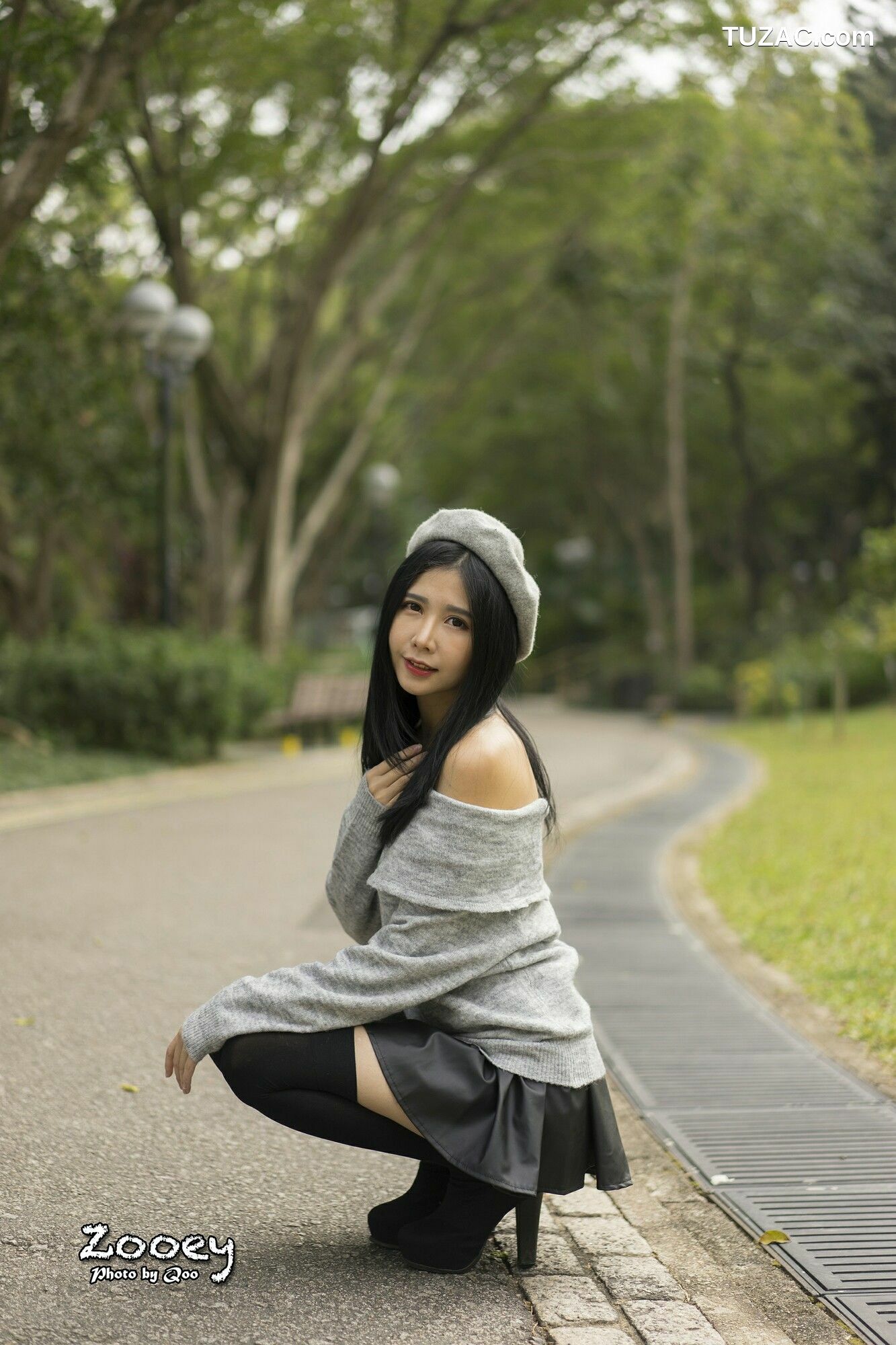 台湾正妹_ Zooey《外拍小清新3套服装》 写真集[62P]