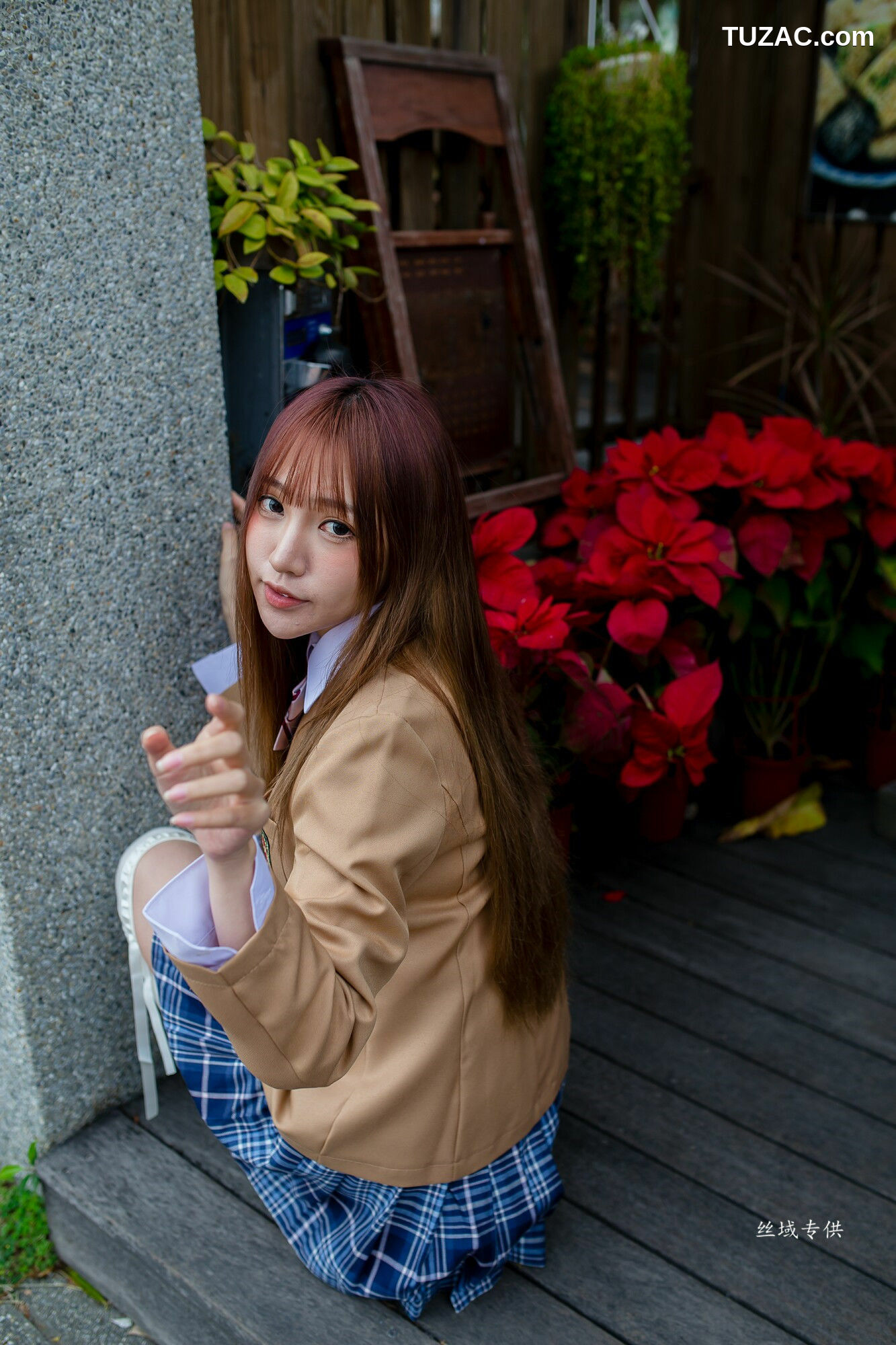 台湾正妹_ 比比儿《清新学妹》 写真集[47P]