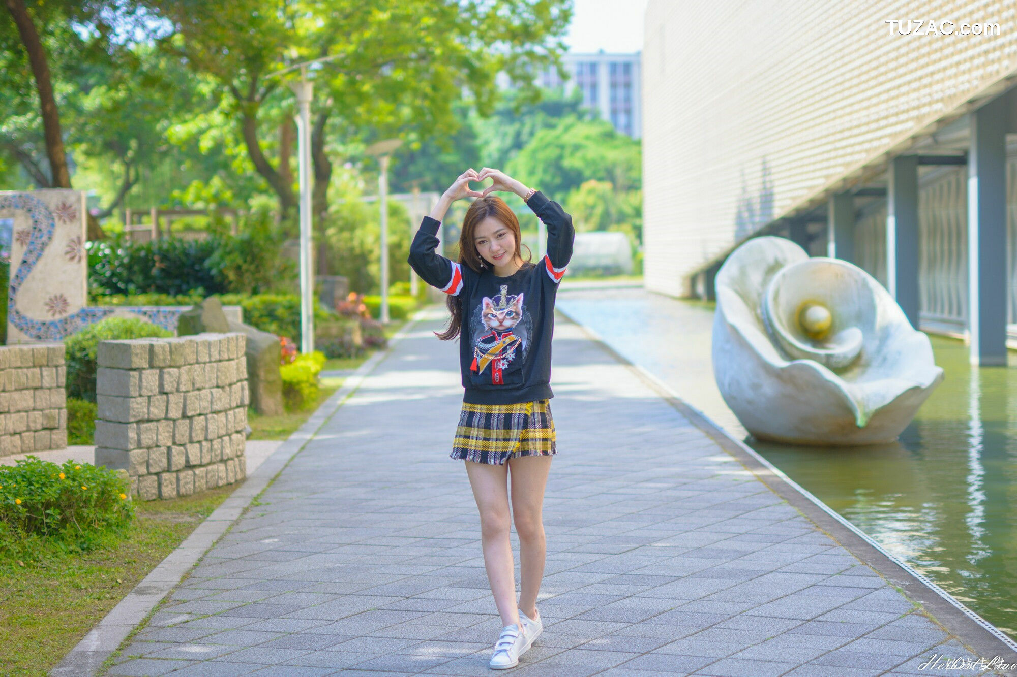 台湾正妹_ 苏小立《花博新生公園》校花系列 写真集[86P]