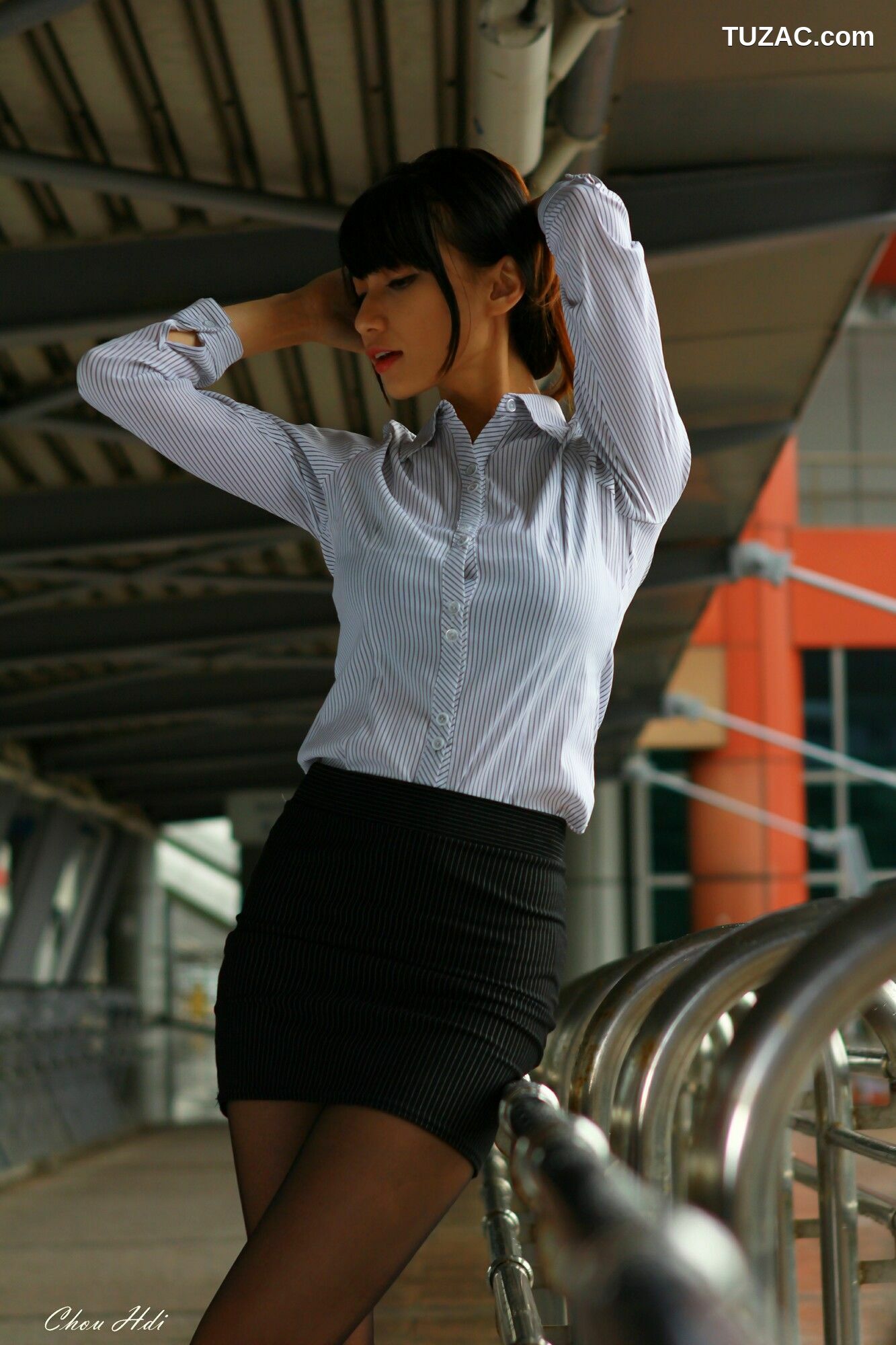 台湾正妹_ 蔡译心 - OL街拍 写真集[91P]
