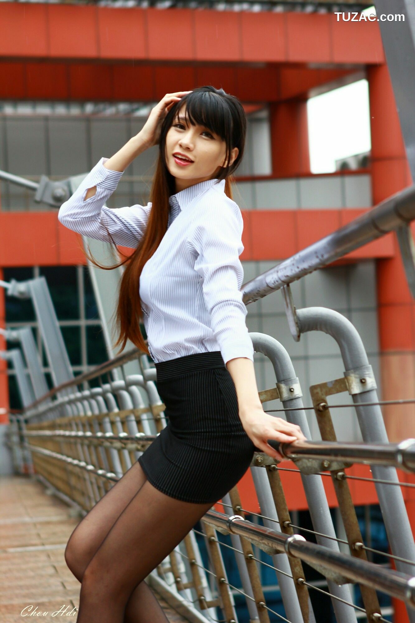 台湾正妹_ 蔡译心 - OL街拍 写真集[91P]