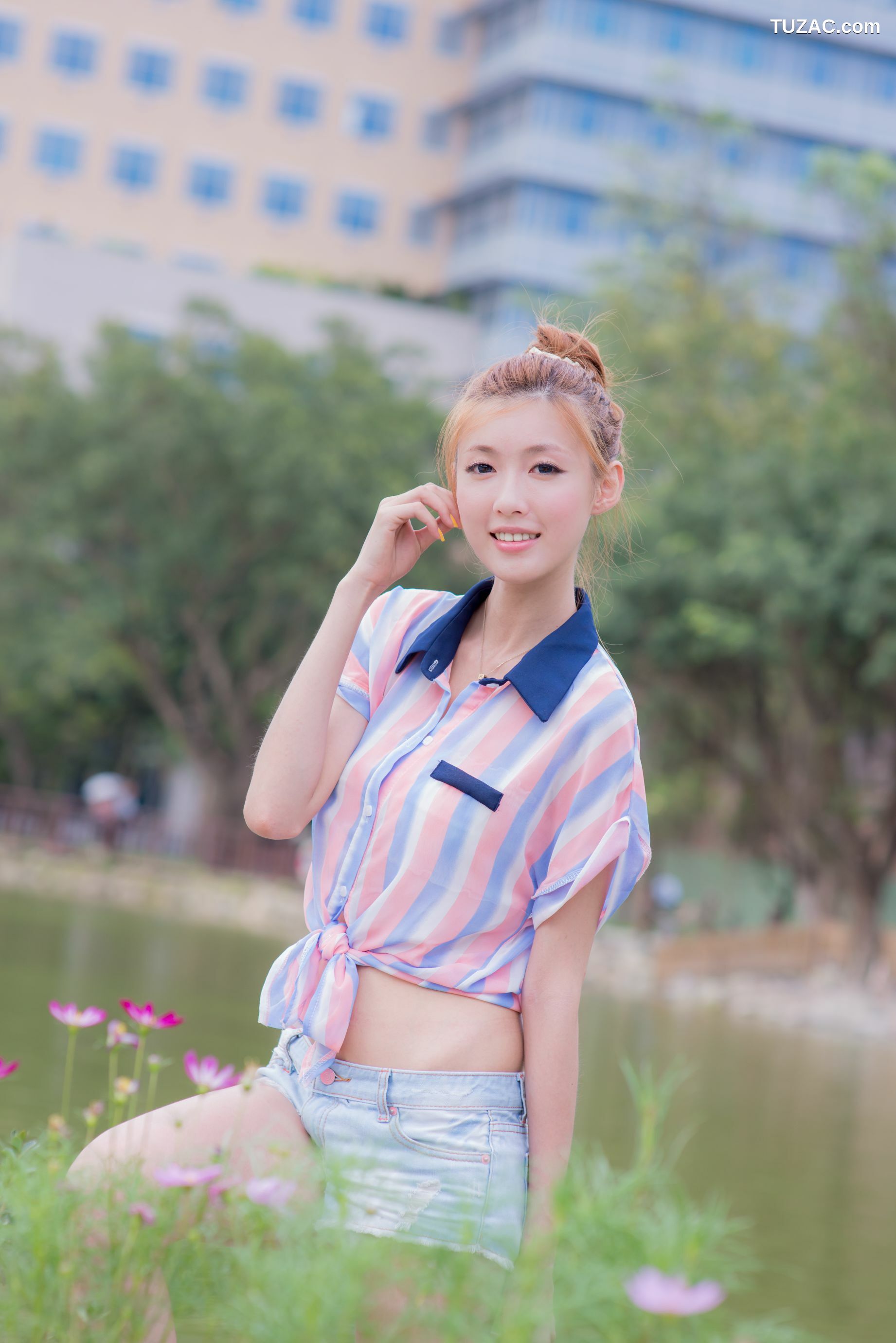 台湾正妹_Kila晶晶/廖挺伶《小清新热裤美腿街拍》写真集