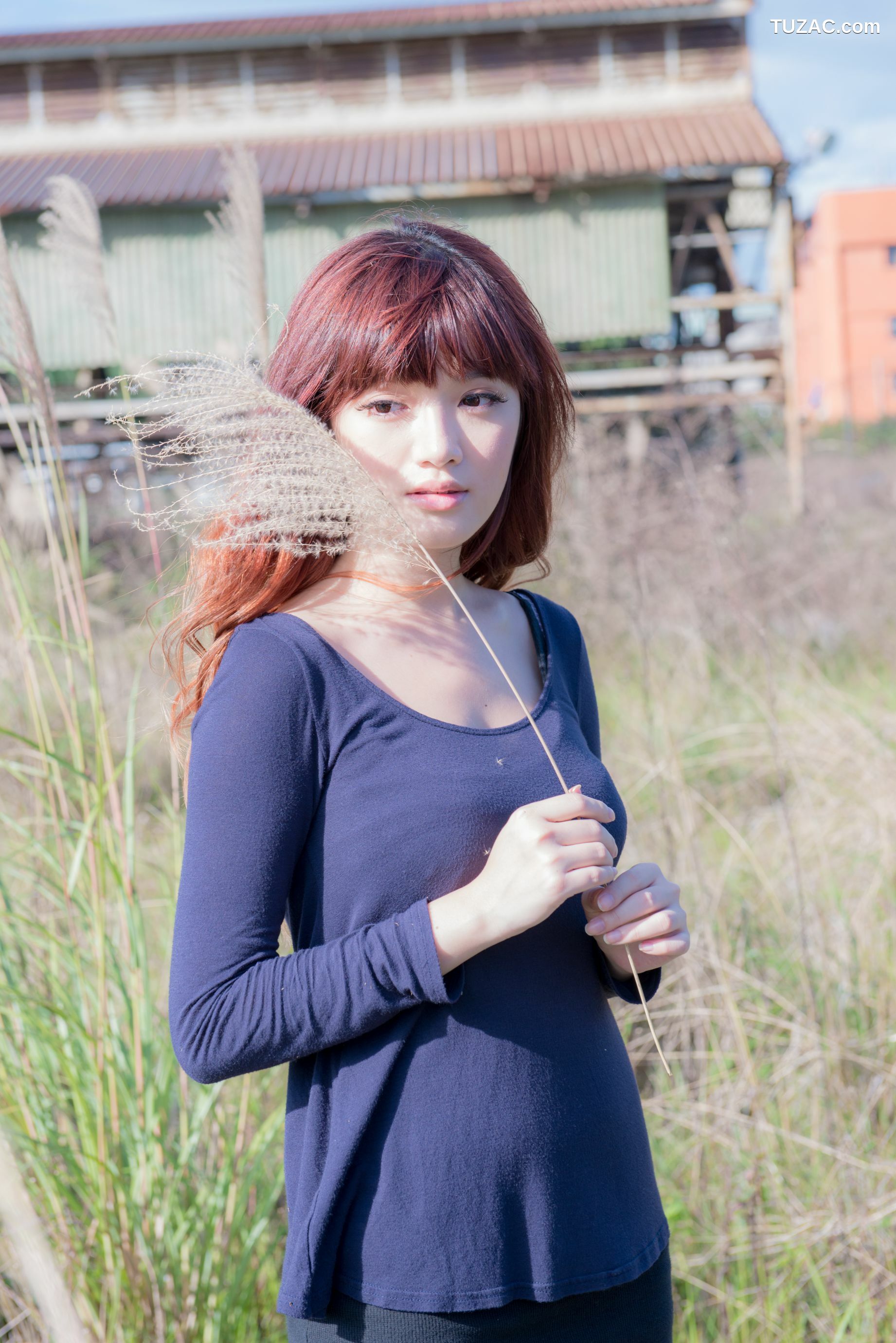 台湾正妹_台湾正妹林岗怡Didy《废墟车站唯美外拍》写真集