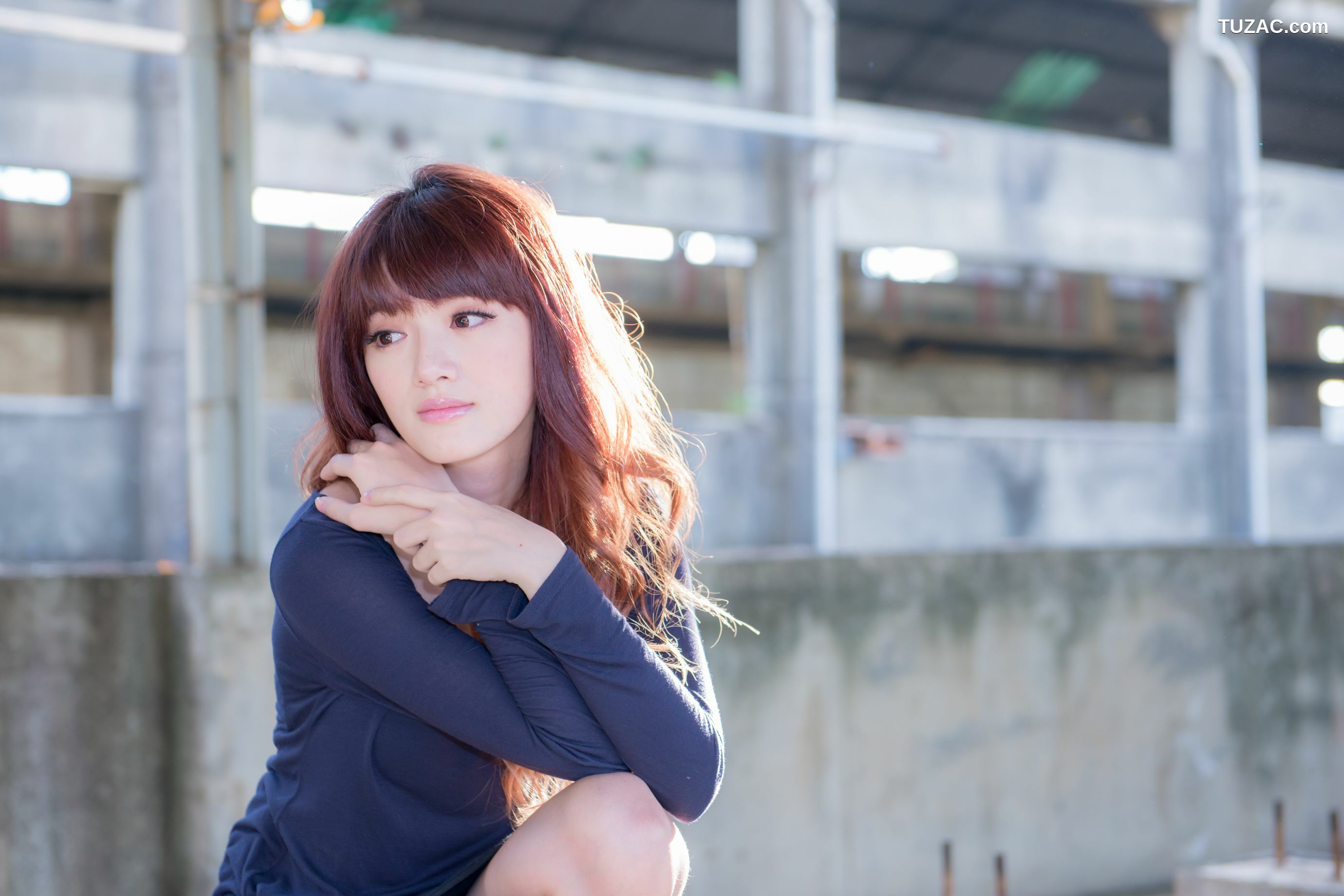 台湾正妹_台湾正妹林岗怡Didy《废墟车站唯美外拍》写真集