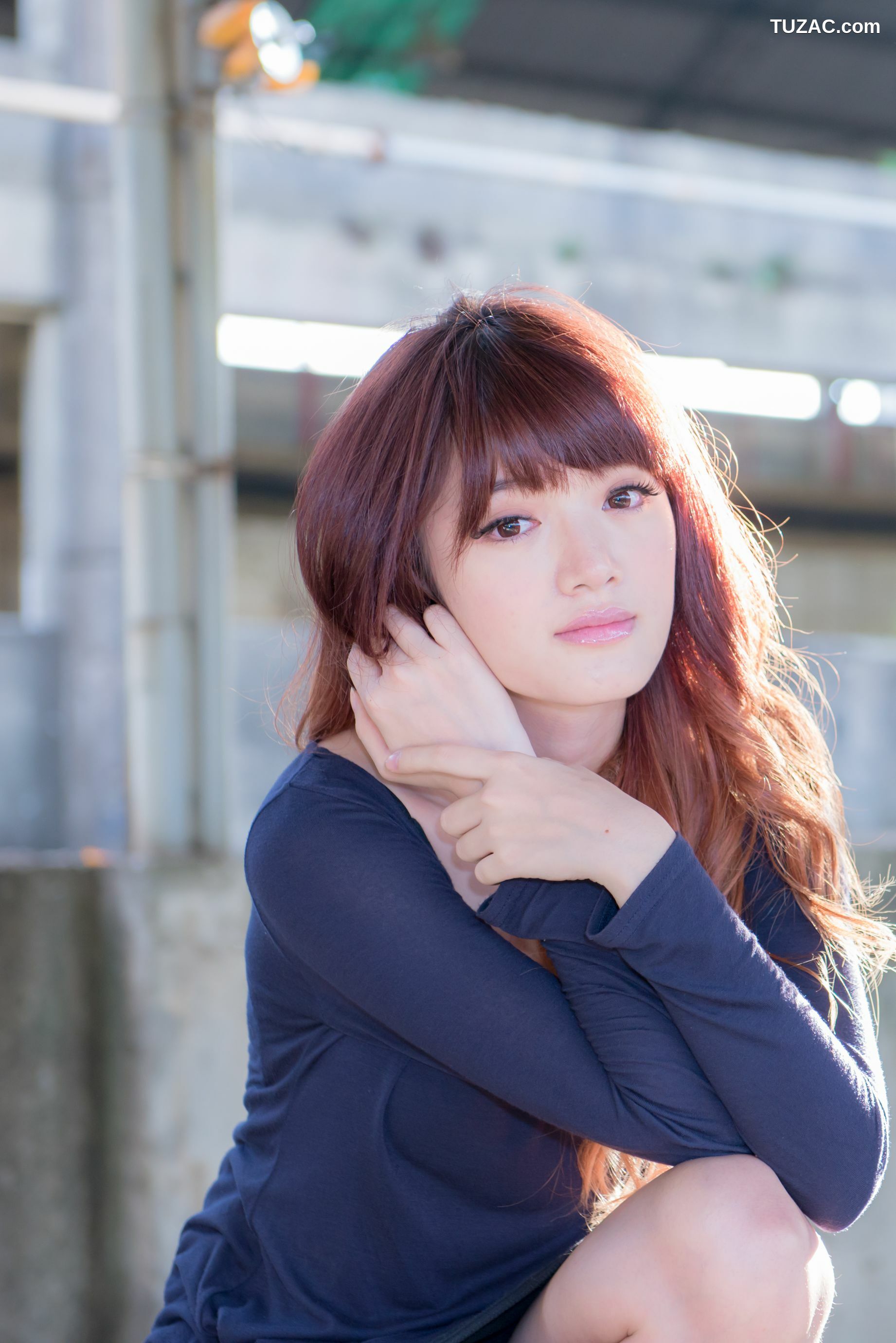 台湾正妹_台湾正妹林岗怡Didy《废墟车站唯美外拍》写真集
