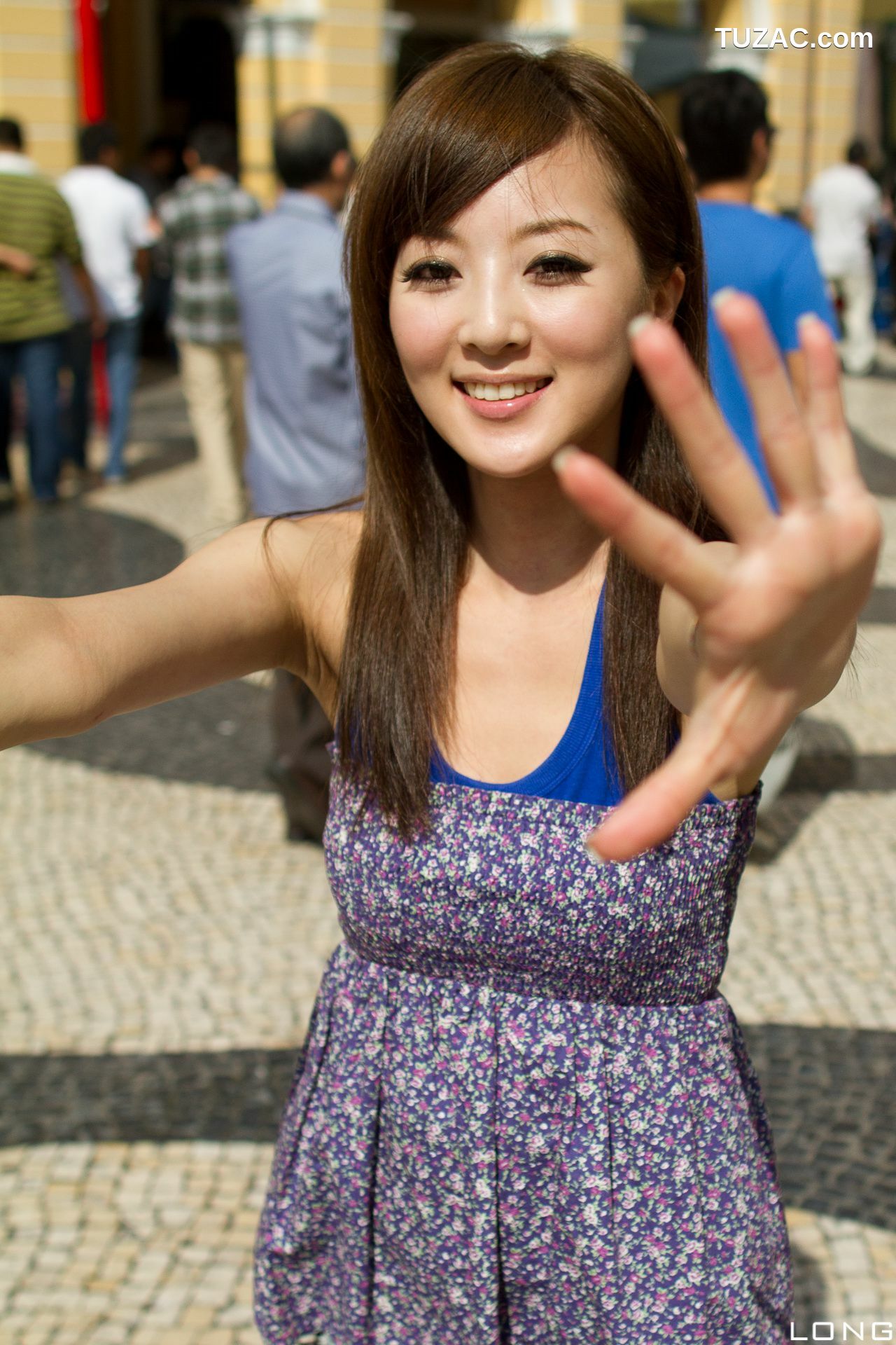 台湾正妹_张凯洁/Mikako《港澳之旅》之街拍系列 写真集