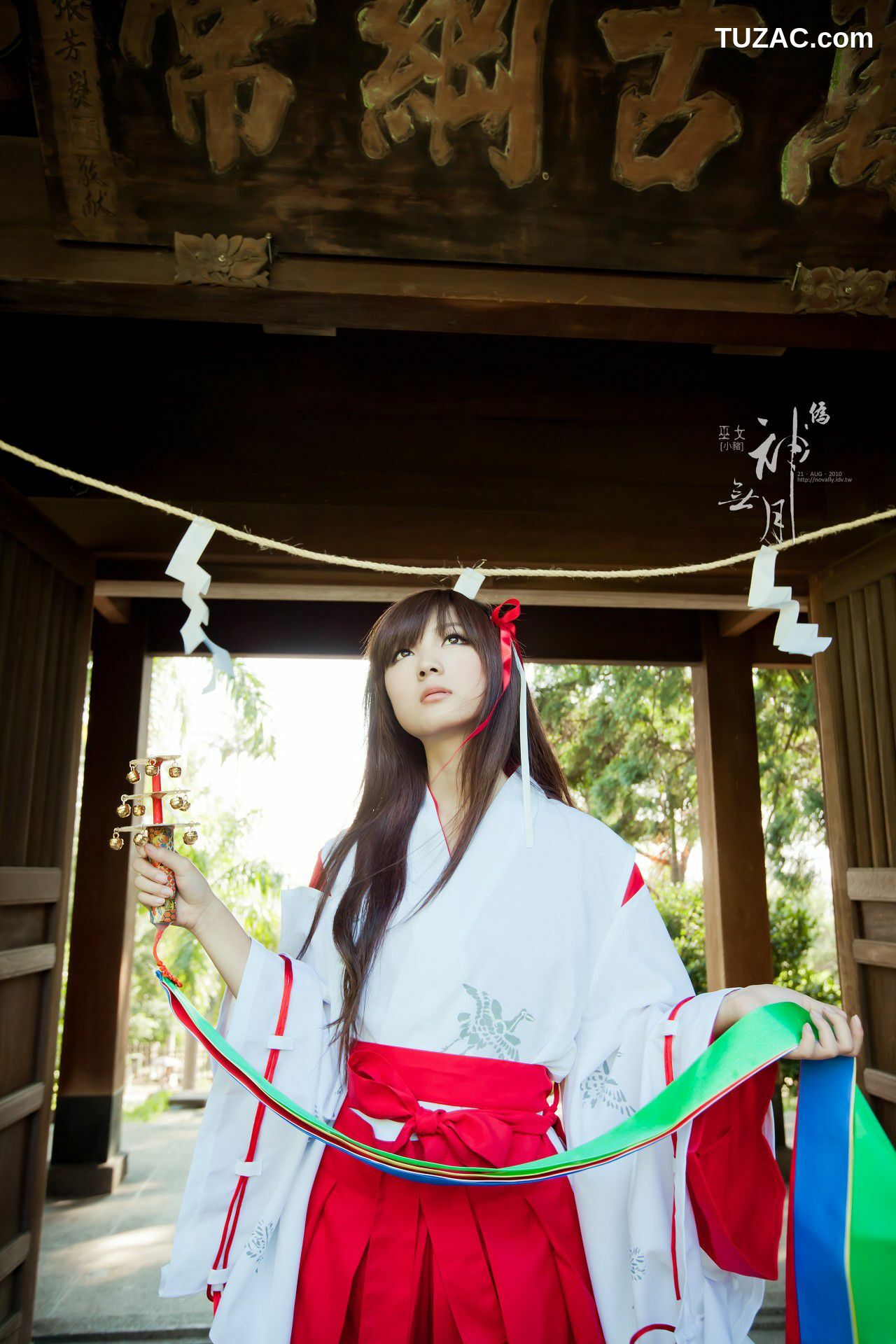 台湾正妹_杨宜轩/Patty小猪《伪.神无月巫女》写真集