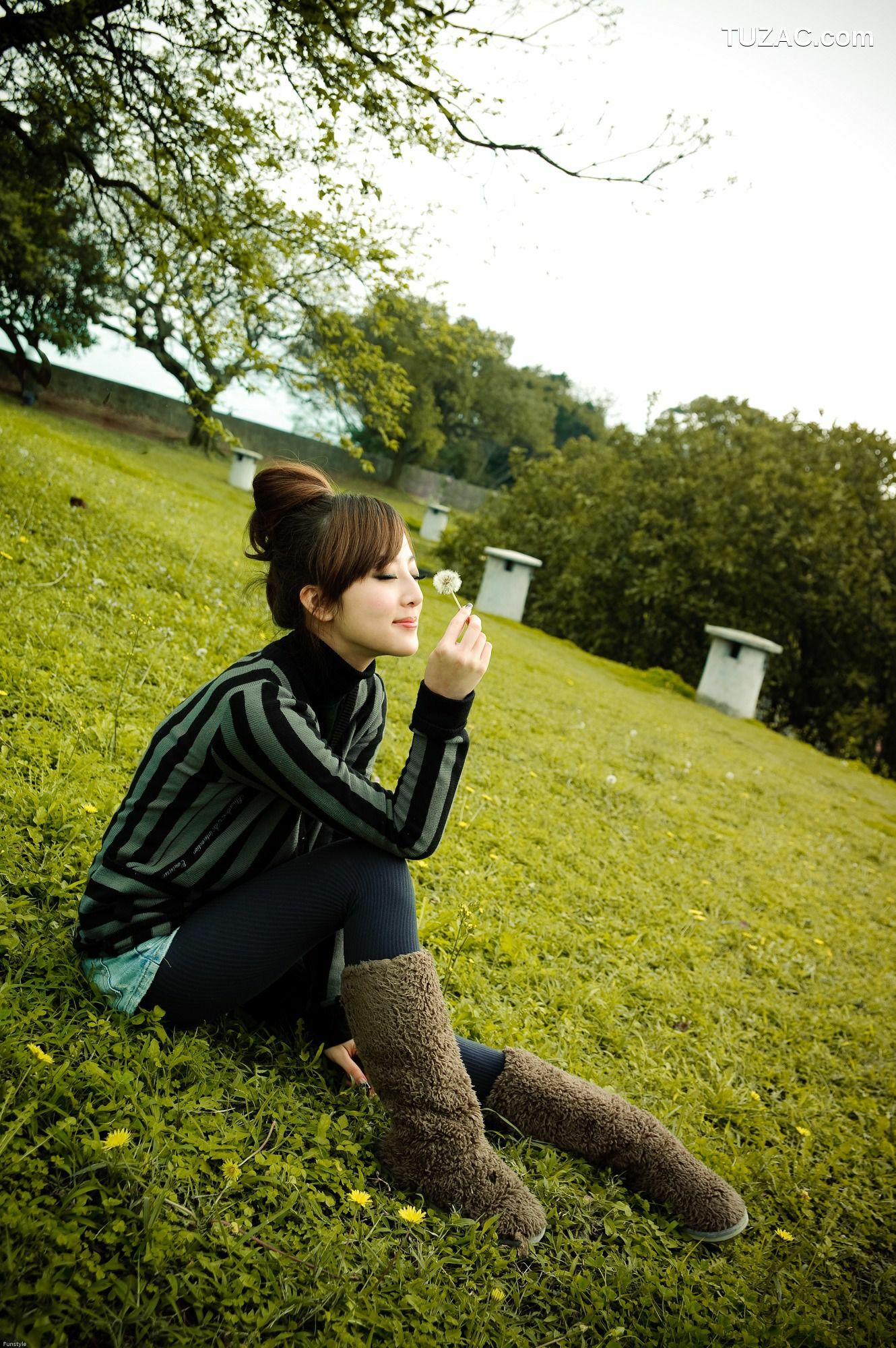 台湾正妹_果子Mikako《淡水小白宮+滬尾炮台》外拍 写真集